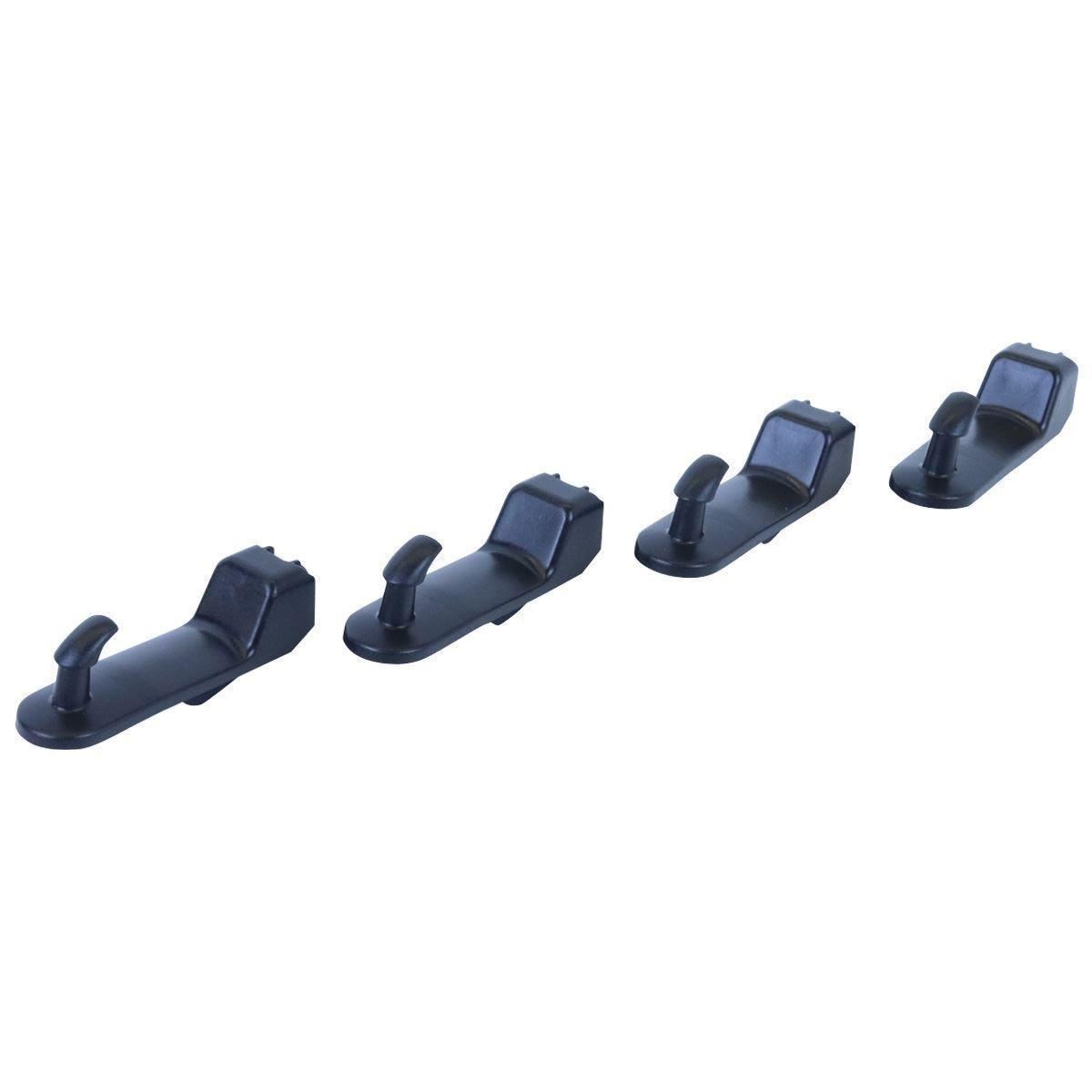 4x Floor Mat Fixing Oval Underlay Clips For VW & Skoda – 3D0864851B41 NEW