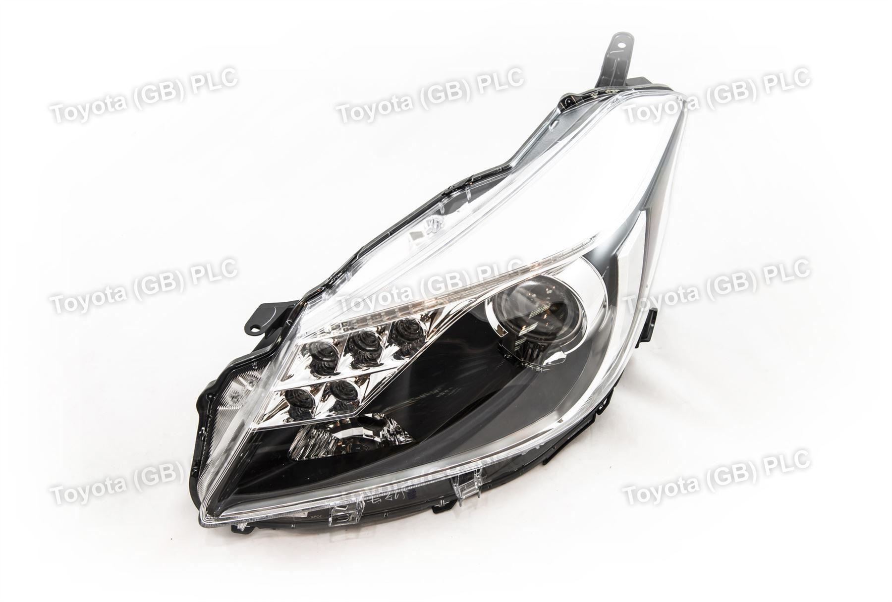 Genuine Toyota Passenger LH Headlamp N/S Headlight Yaris Hybrid 12
