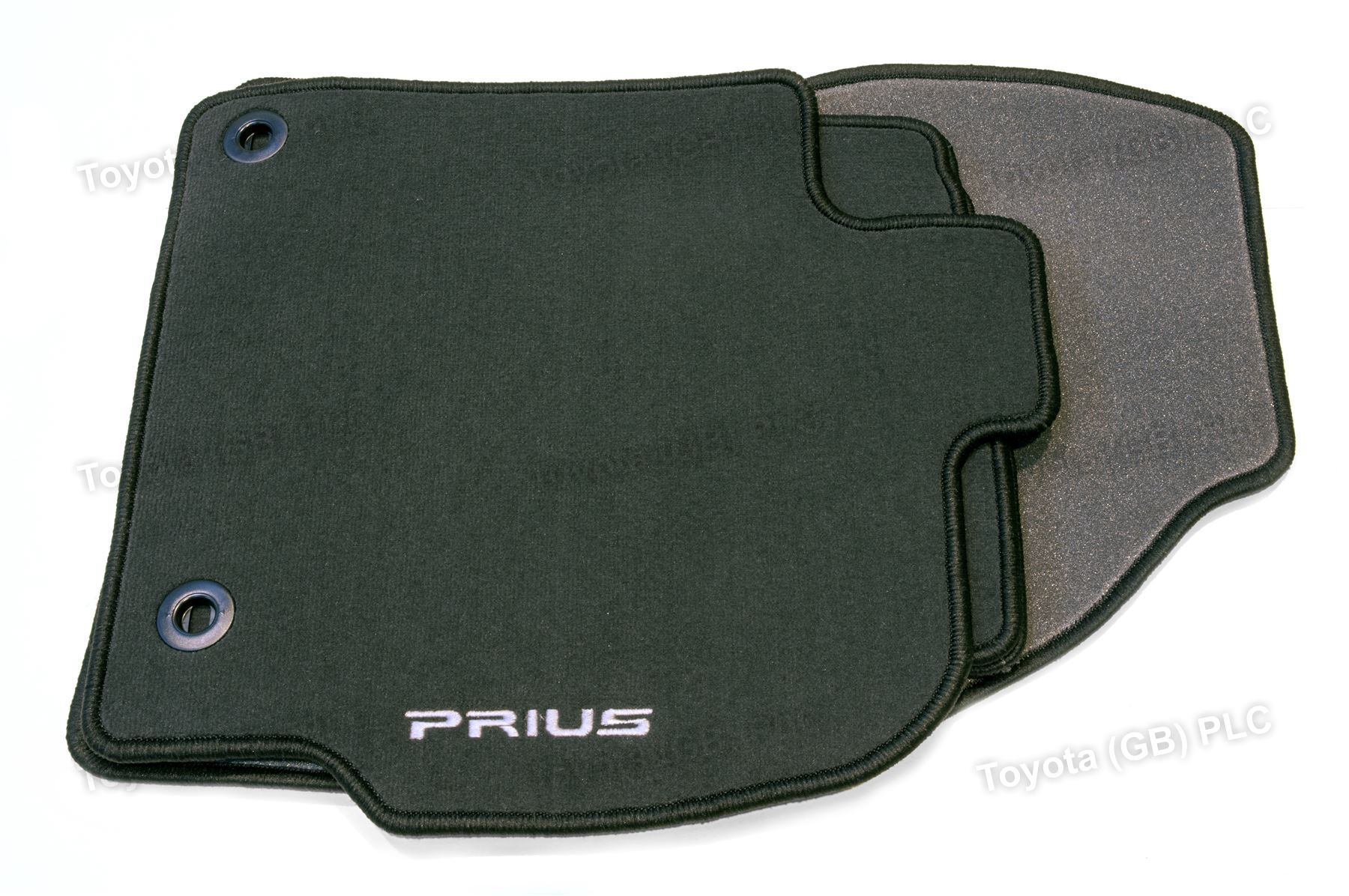 Genuine Toyota Prius 4x Carpet Floor Mats 520g (2011 2014) Anthracite