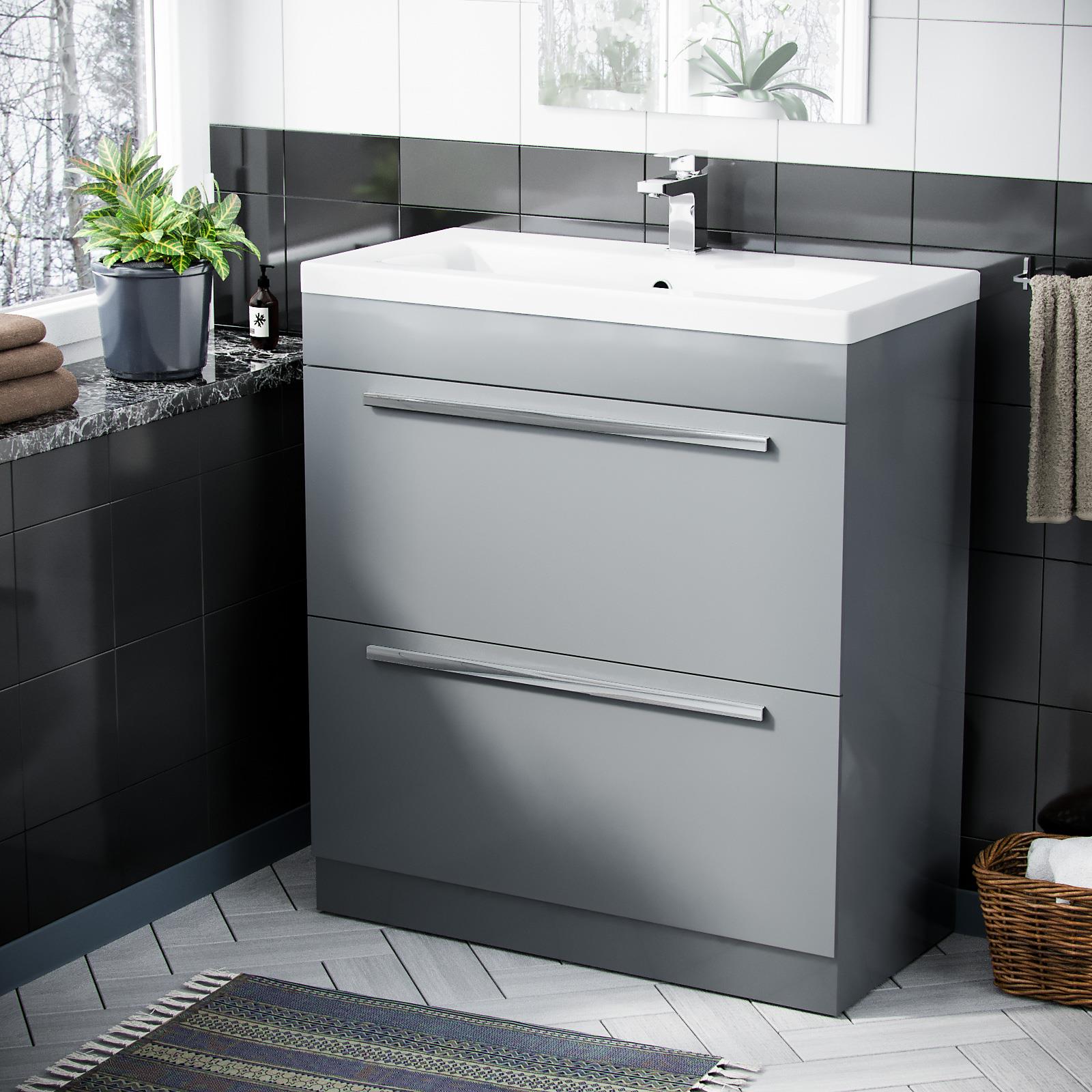 800 bathroom sink unit
