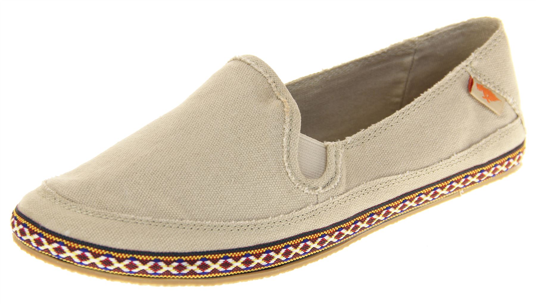 Womens Rocket Dog Canvas Summer Holiday Slip On Espadrilles Shoes Size