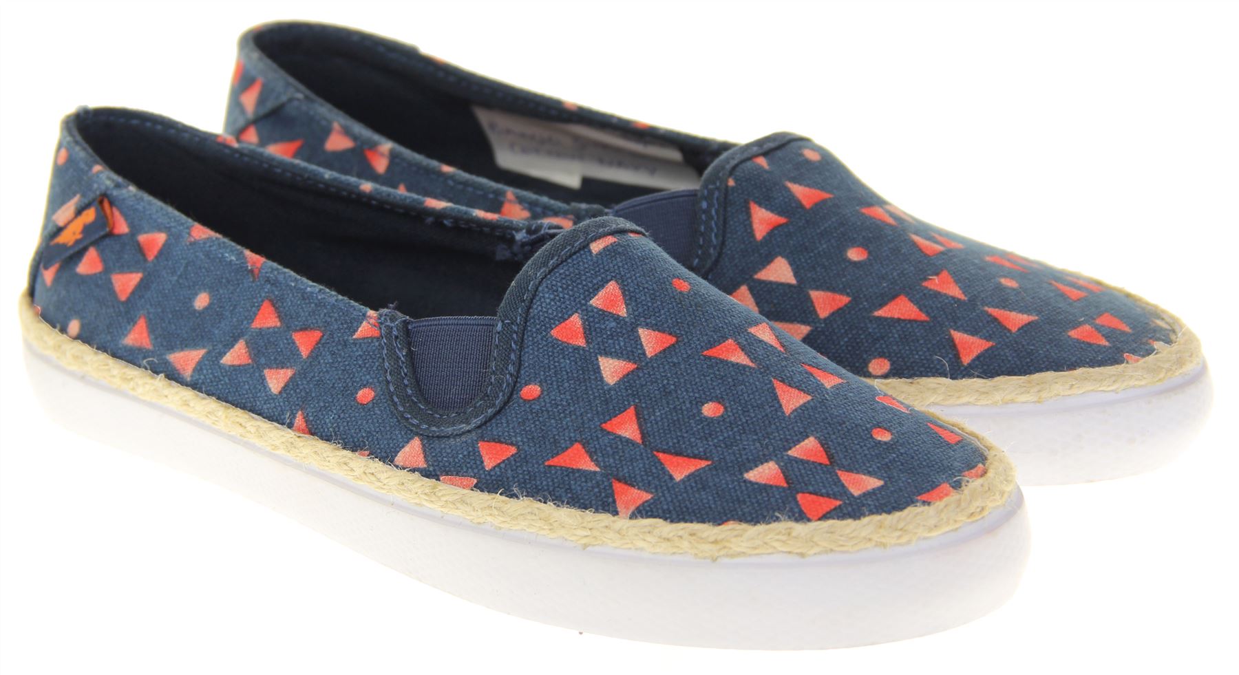 Womens Rocket Dog Canvas Summer Holiday Slip On