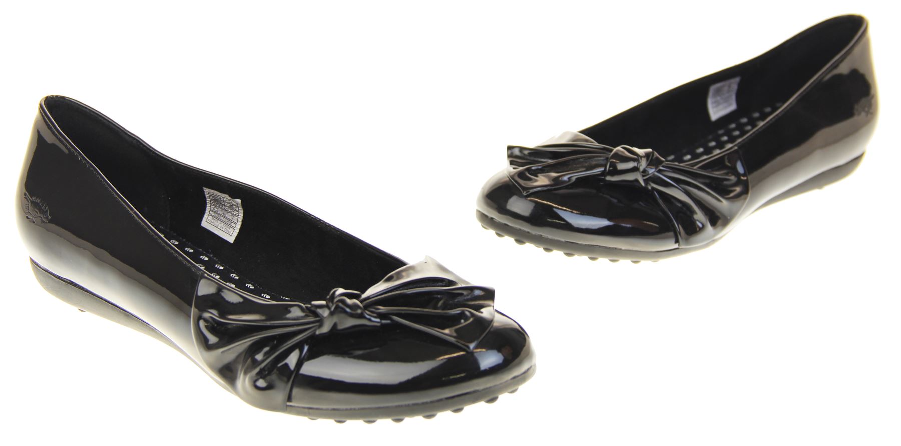 Womens Rocket Dog Black Ballerinas Ladies Ballet Flats