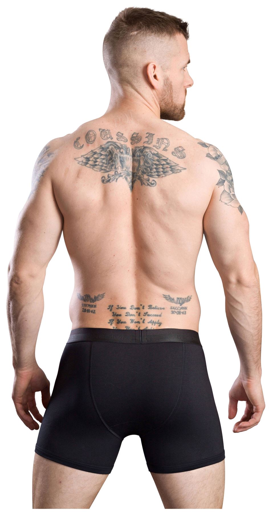 HOM Classic Boxer Briefs With Buttons mens underwear fly short male