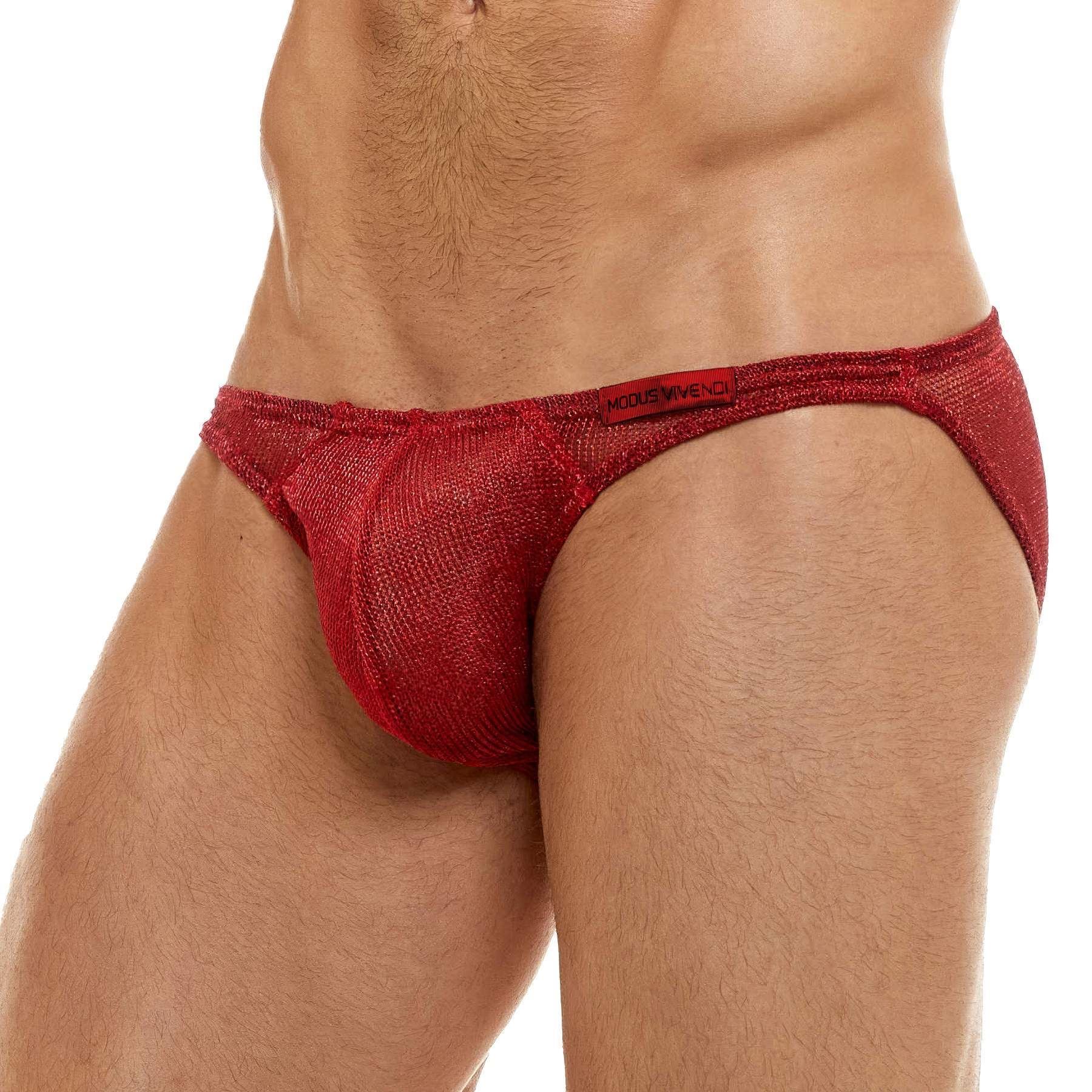 Modus Vivendi Armor Low Cut Brief Glittering Men's Underwear - Picture 15 of 16