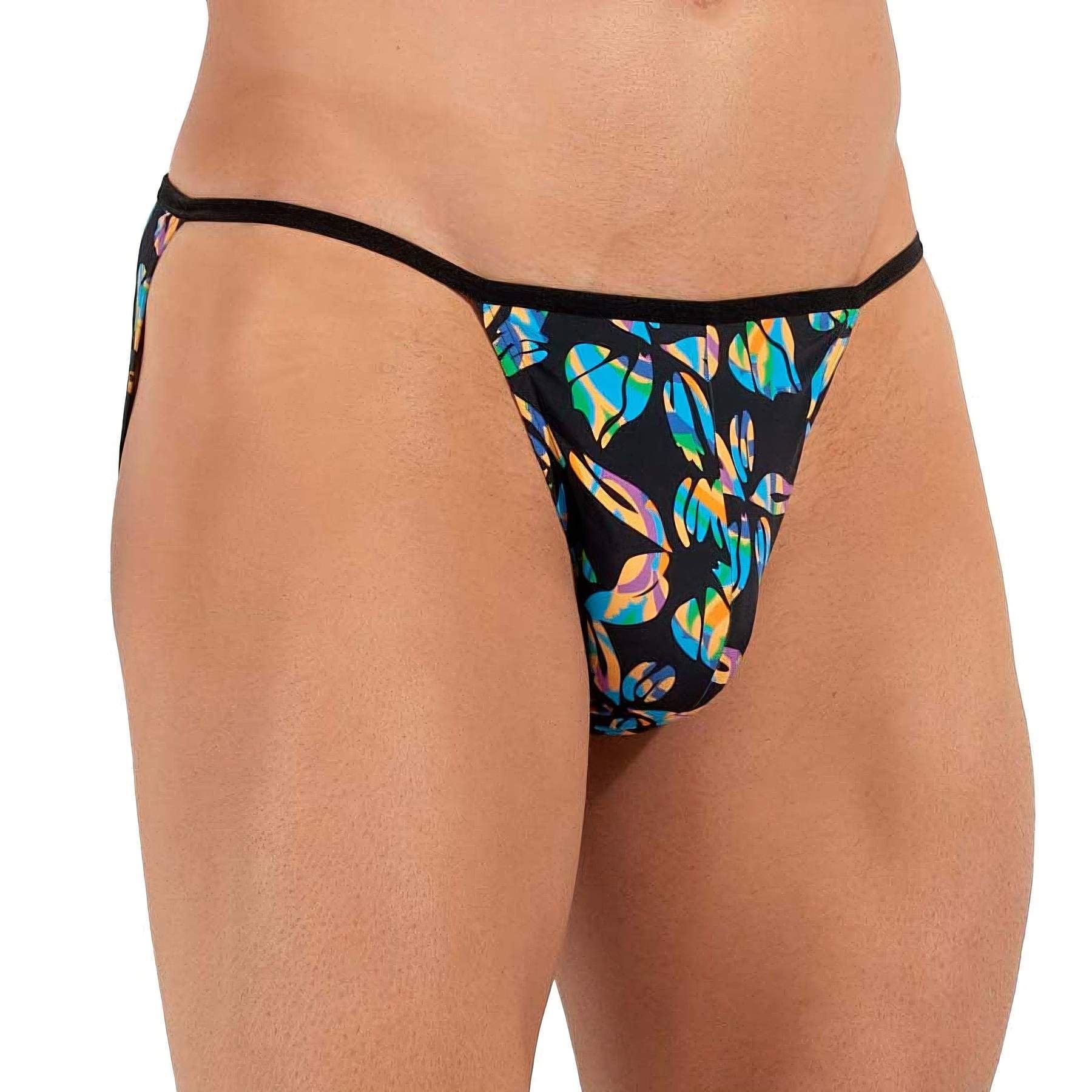 MCT GLANZ SATIN Mini G String TANGA Rio Slip Briefs Unterhose 5 Farben In S-2XL - Foto 13