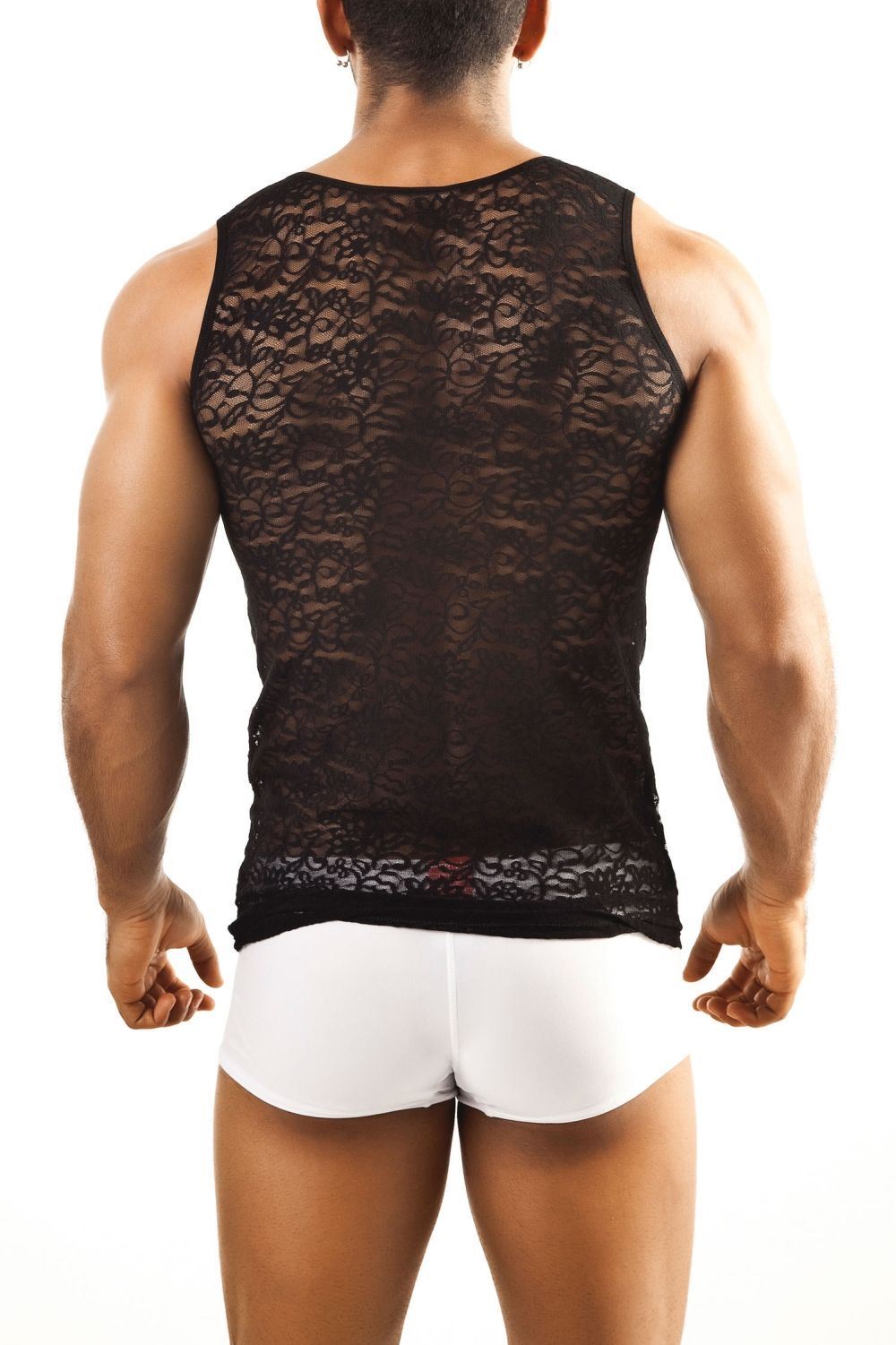 Joe Snyder Mens Lacy Bulge 04 Full Bikini Brief Lace Effect Micro Slip