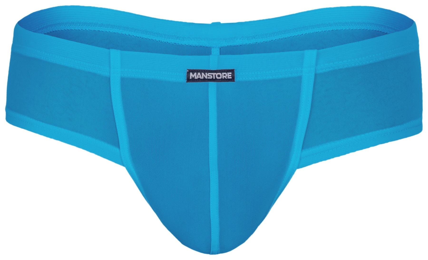 Manstore Men's M101 Cheeky Brief Bum Revealing High Cut Rear Slip