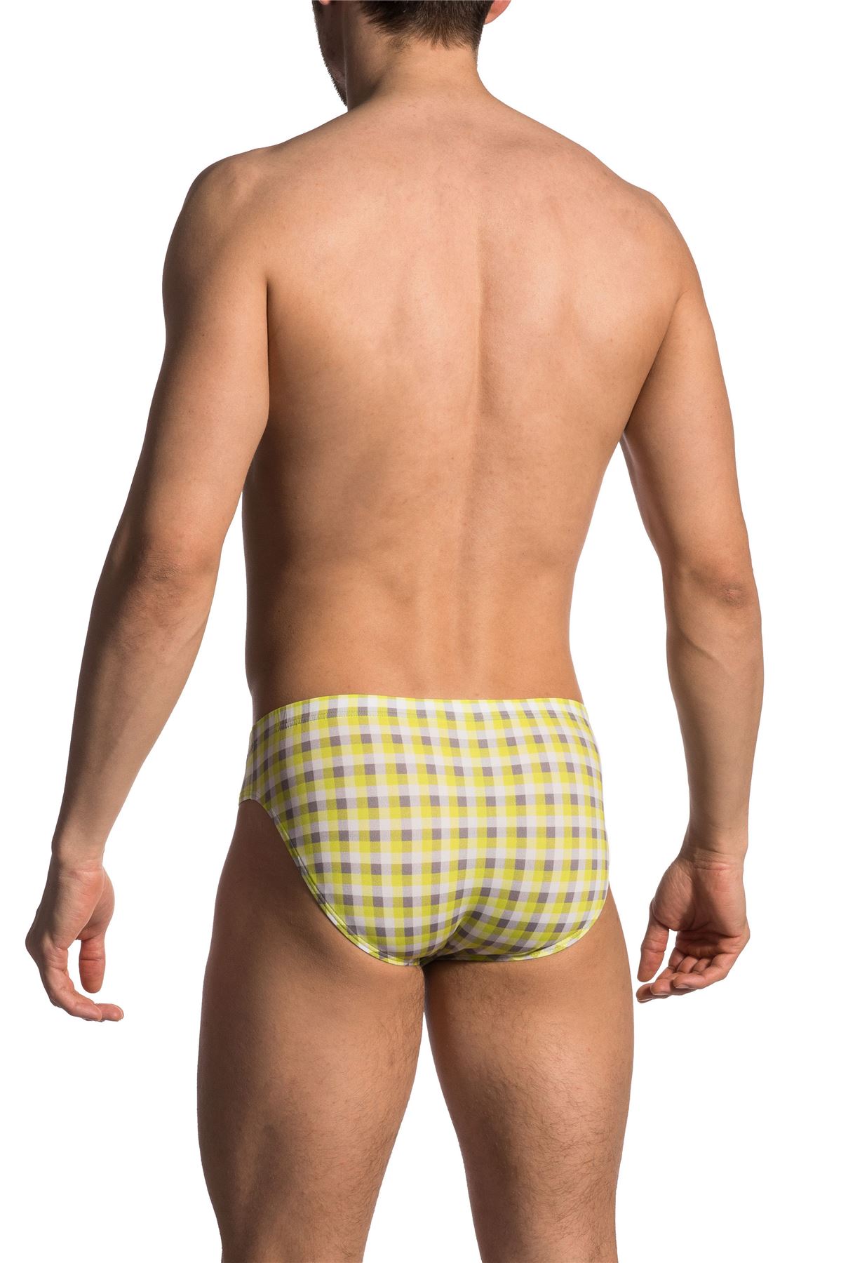 Olaf Benz Men/'s RED 1702 Sport Brief Chequered Multi Colour Bikini Slip Undies