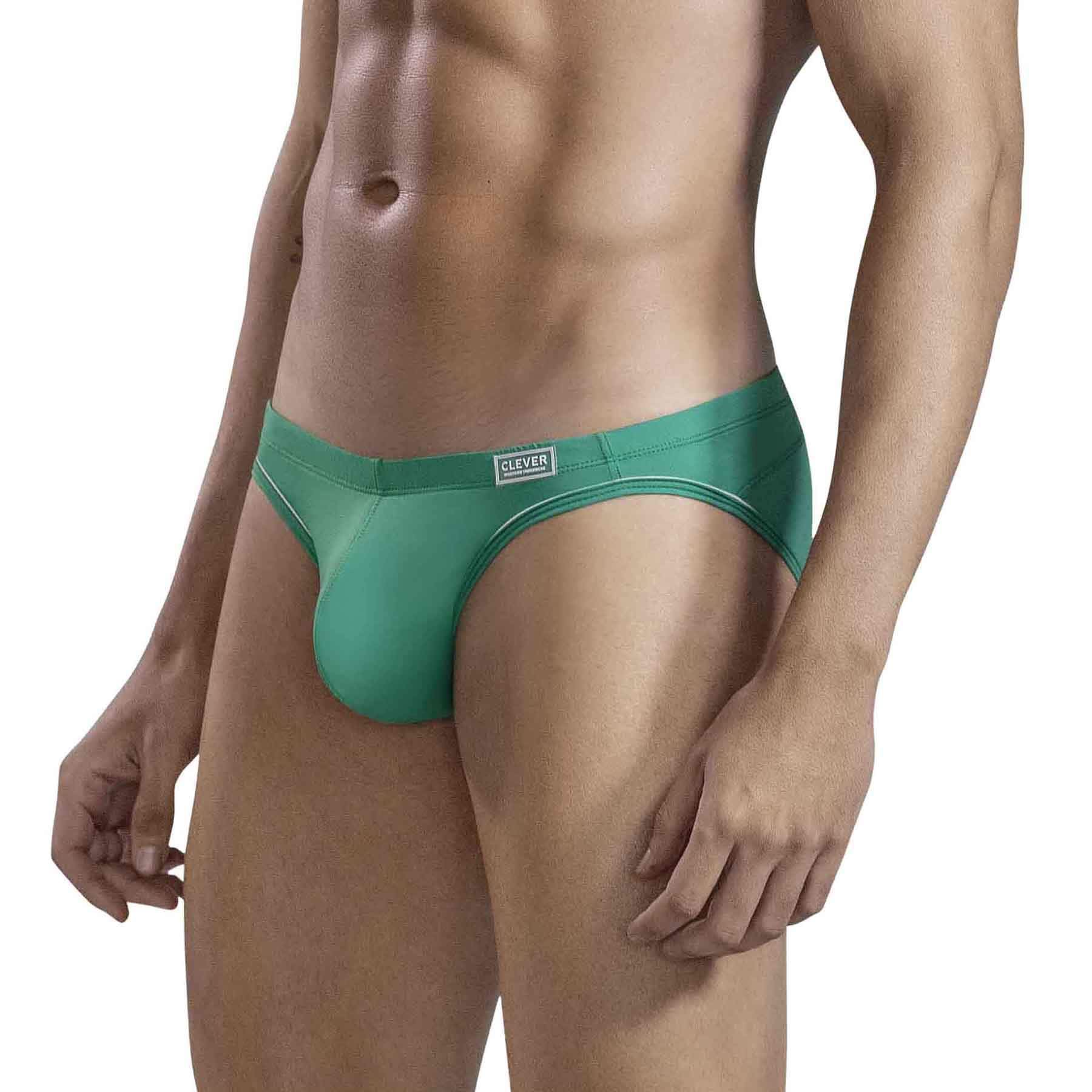 Clever Moda Mirage Piping Brief mens underwear micro male bikini pouch uplift - Picture 11 of 15