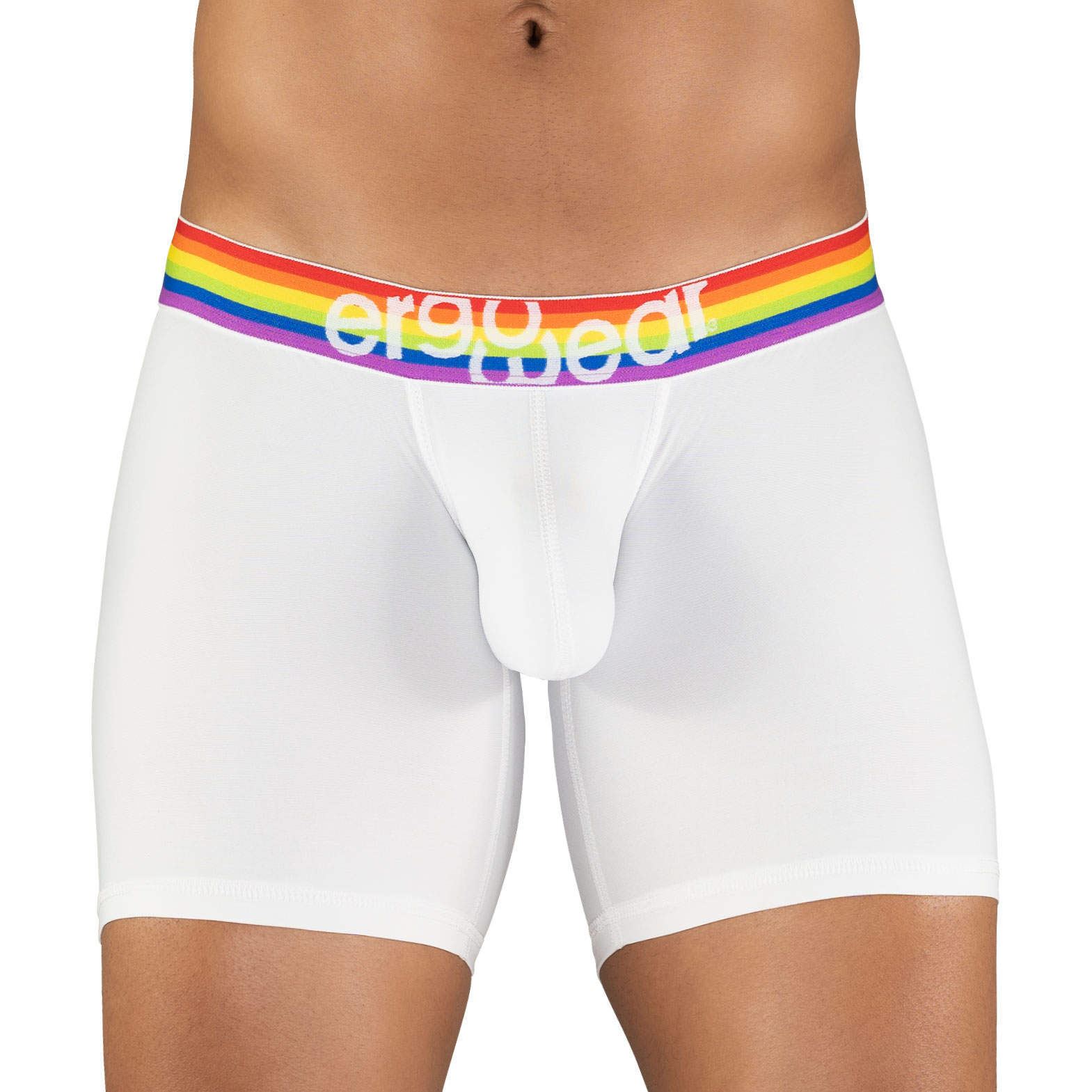 Ergowear MAX XV PRIDE Midcut Boxer mens underwear short super enhancing longer