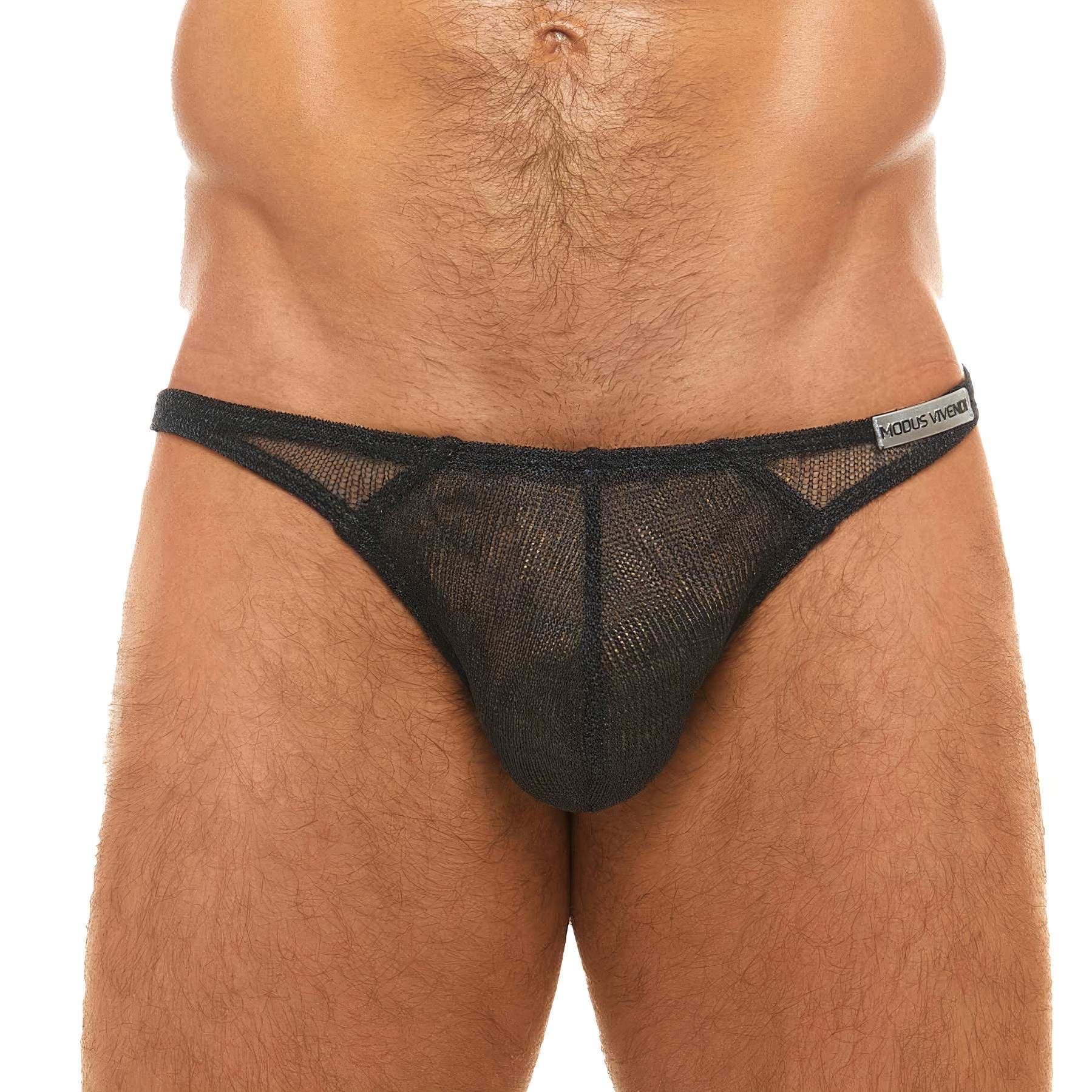 Modus Vivendi Armor Low Cut Brief Glittering Men's Underwear - Picture 8 of 16