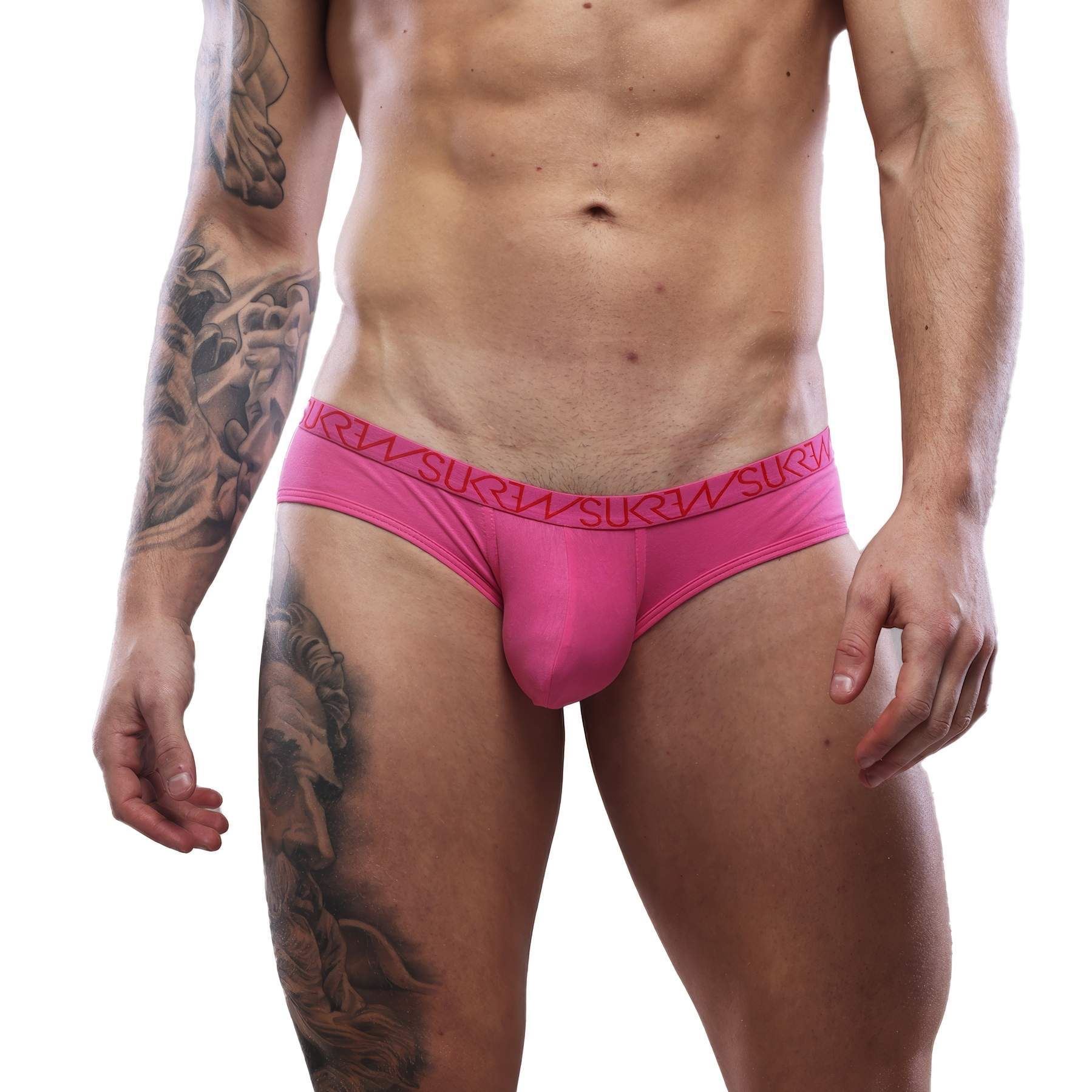 Sukrew Carnival Low Rise Brief mens underwear bikini micro enhancing cup pouch - Picture 22 of 24