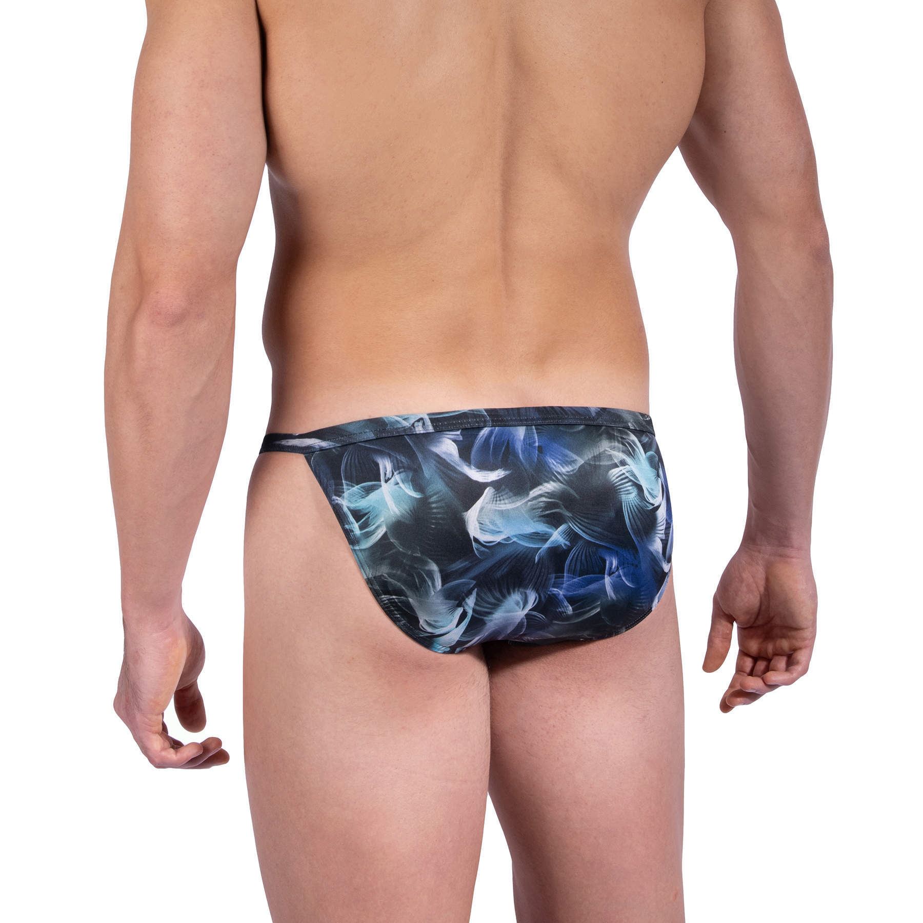 Olaf Benz men's underwear tanga brief slip low rise open sides silky RED 2310 - Picture 5 of 5