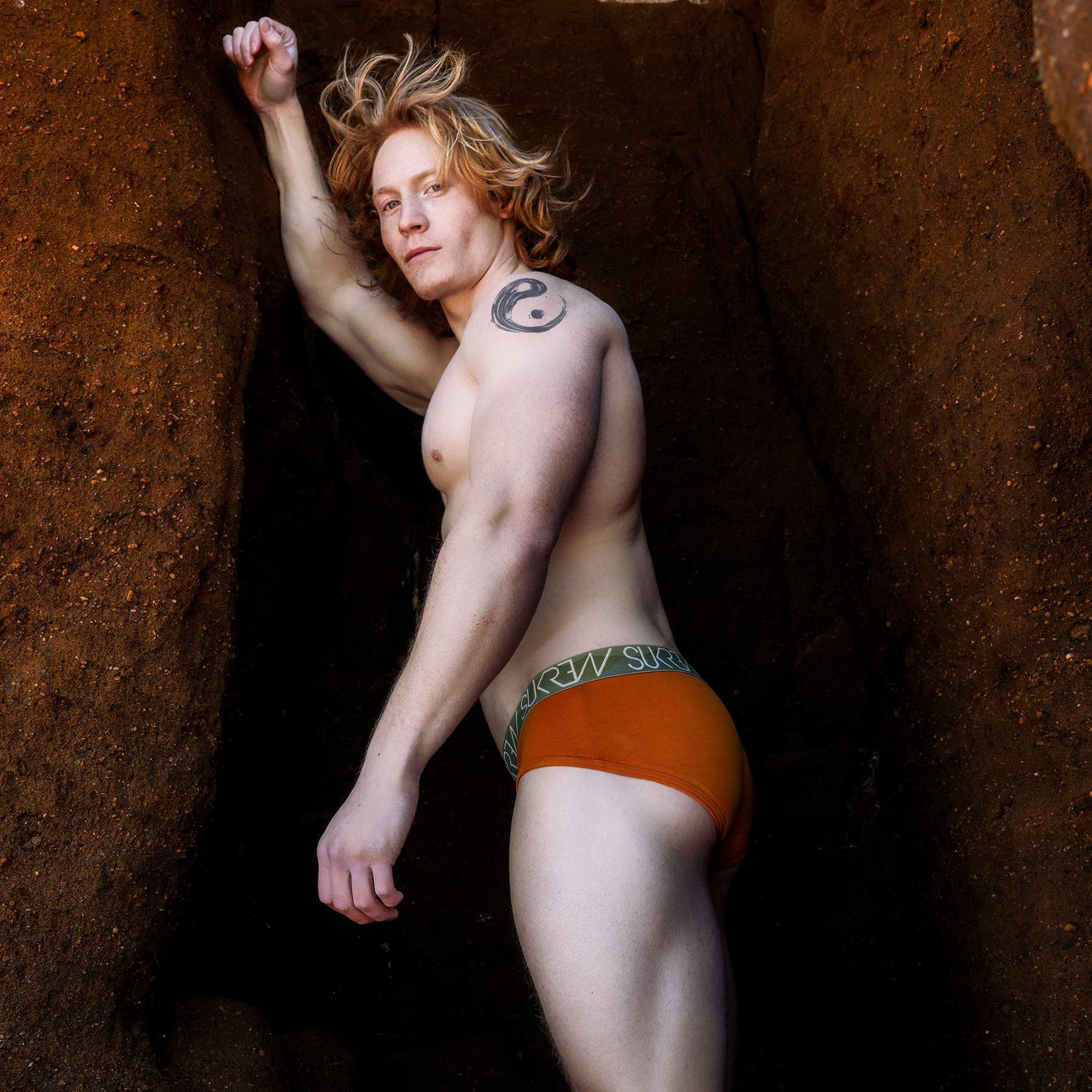 Sukrew Mirage Apex Brief mens pouch underwear bikini anatomical enhancing slip - Picture 17 of 17