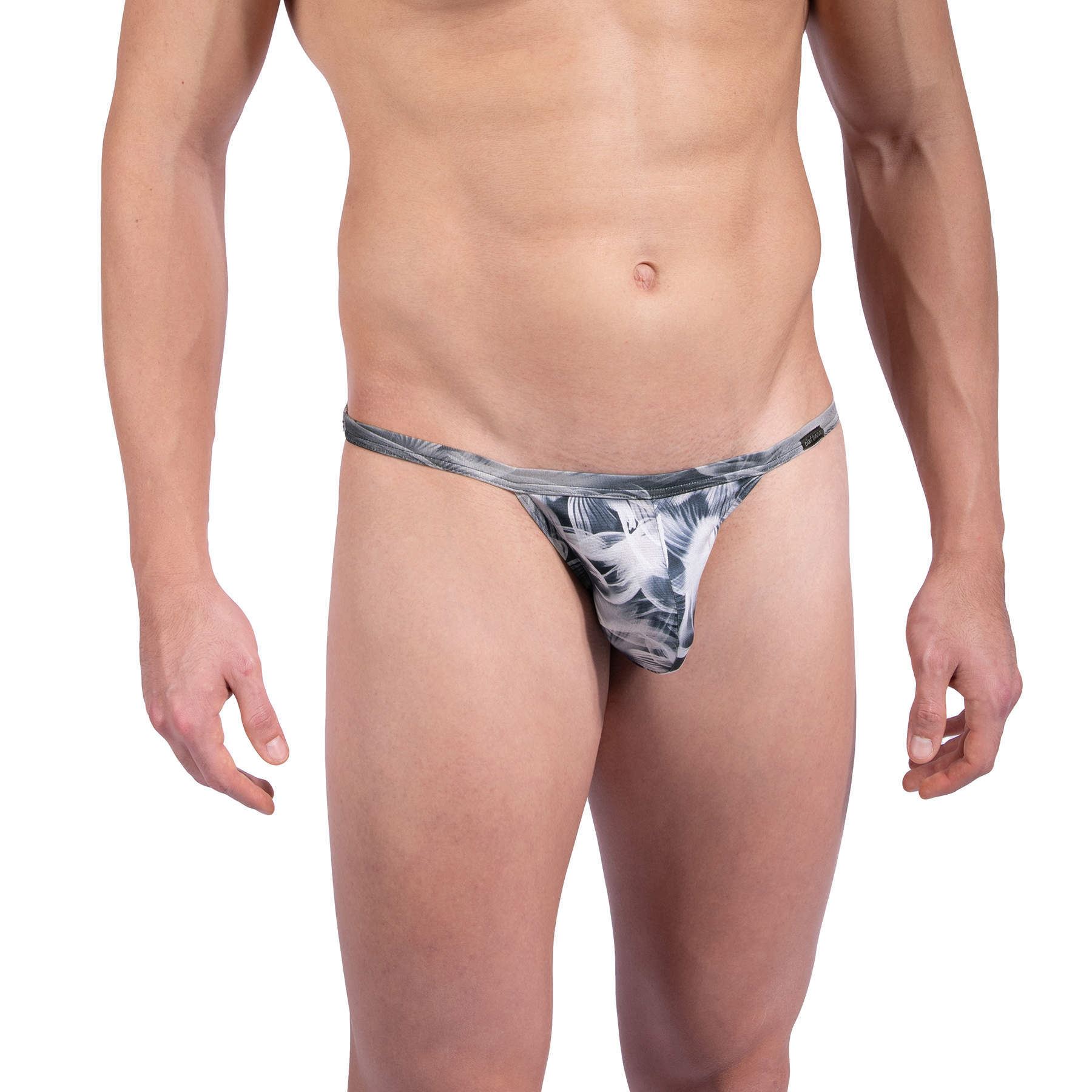 Olaf Benz men's underwear tanga brief slip low rise open sides silky RED 2310 - Picture 2 of 5