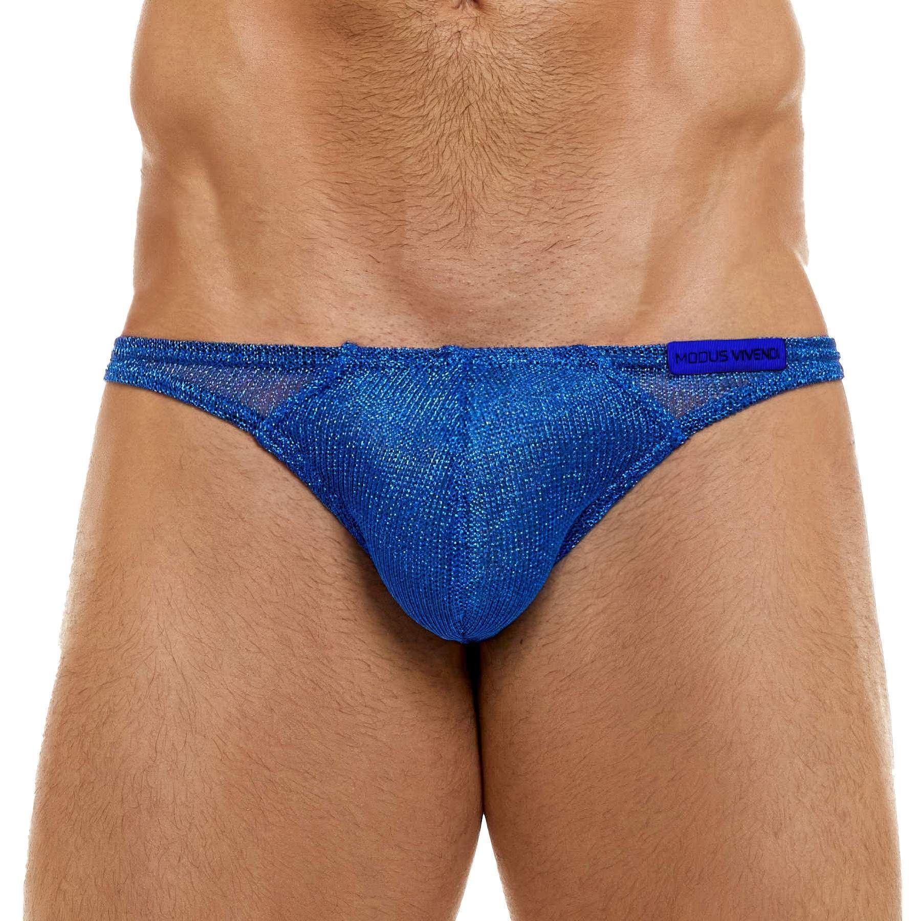 Modus Vivendi Armor Low Cut Brief Glittering Men's Underwear - Picture 11 of 16