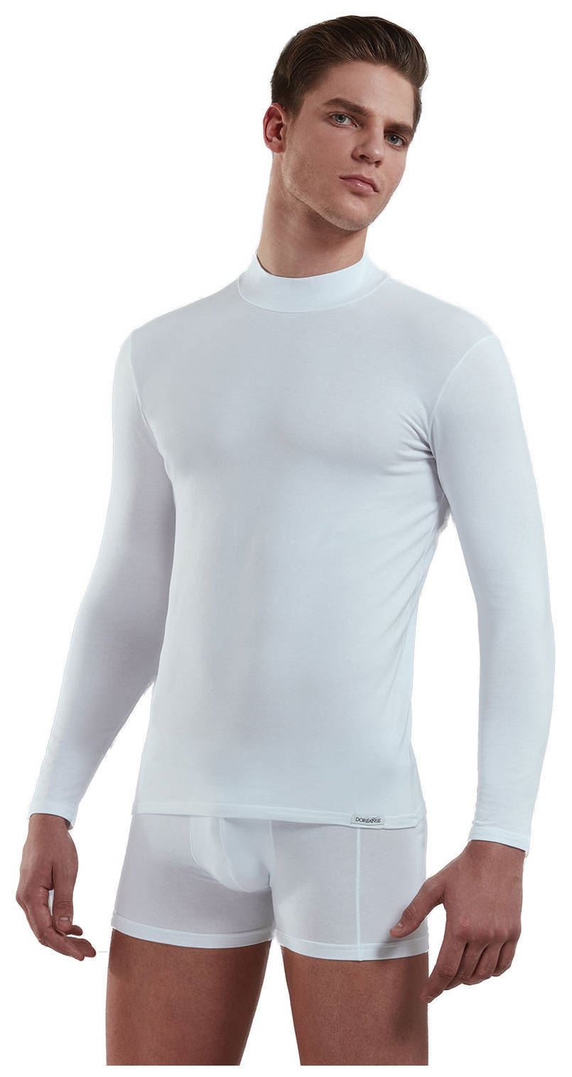 DOREANSE Homme 2930 à manches longues Sous-shirt Soft comfortabe Close Fit Col rond DOREANSE Homme 2930 à manches longues Sous-shirt Soft comfortabe Close Fit Col rond