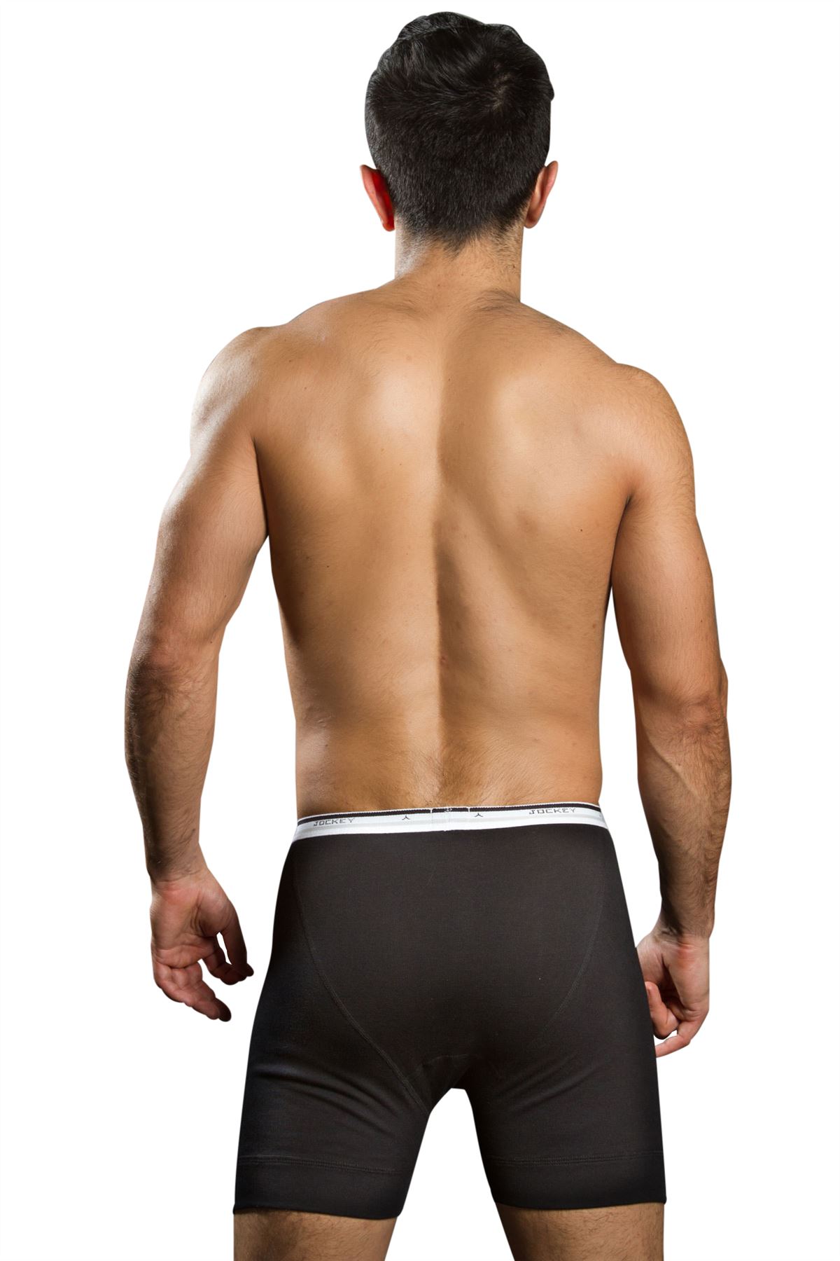 Jockey Spurt 100 Cotton YFront Midway Boxer Brief Trunk Men's