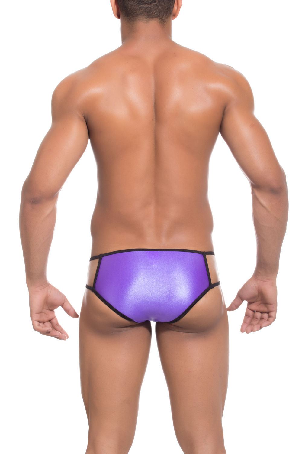 Joe Snyder Wet Look Kini Bulge 07 men's slip underwear shiny underpants