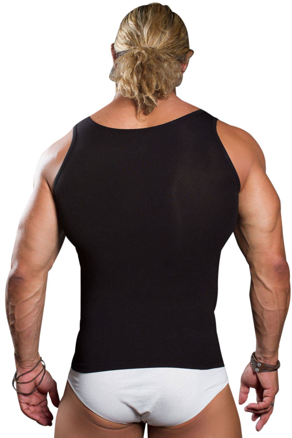 Doreanse Underwear Men's Deep Neck Athletic Shirt 2255 Cotton Modal - Picture 8 of 9