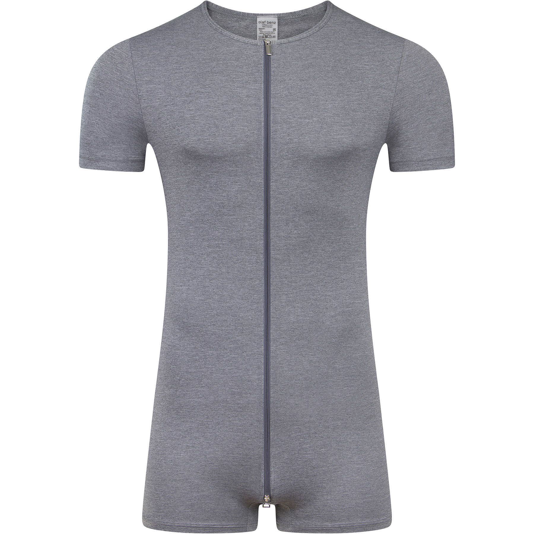 Olaf Benz RED 2201 Cool Body mens one piece underwear male zip front all in one - Picture 8 of 9