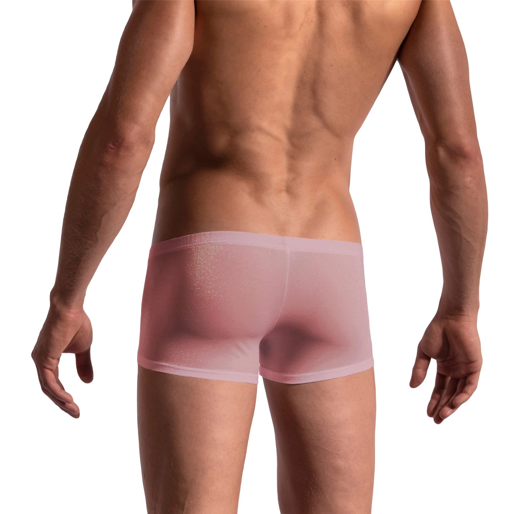 Manstore M2179 Micro Pant mens underwear short male boxer brief glitter shine - Picture 7 of 7