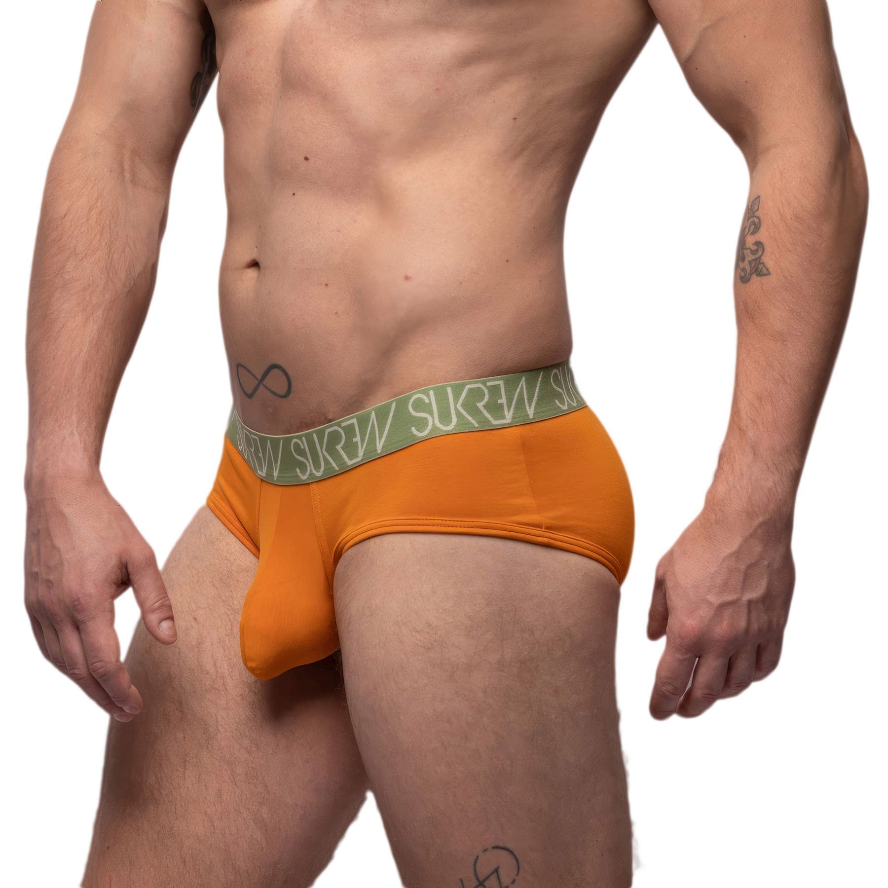 Sukrew Mirage Apex Brief mens pouch underwear bikini anatomical enhancing slip - Picture 13 of 17