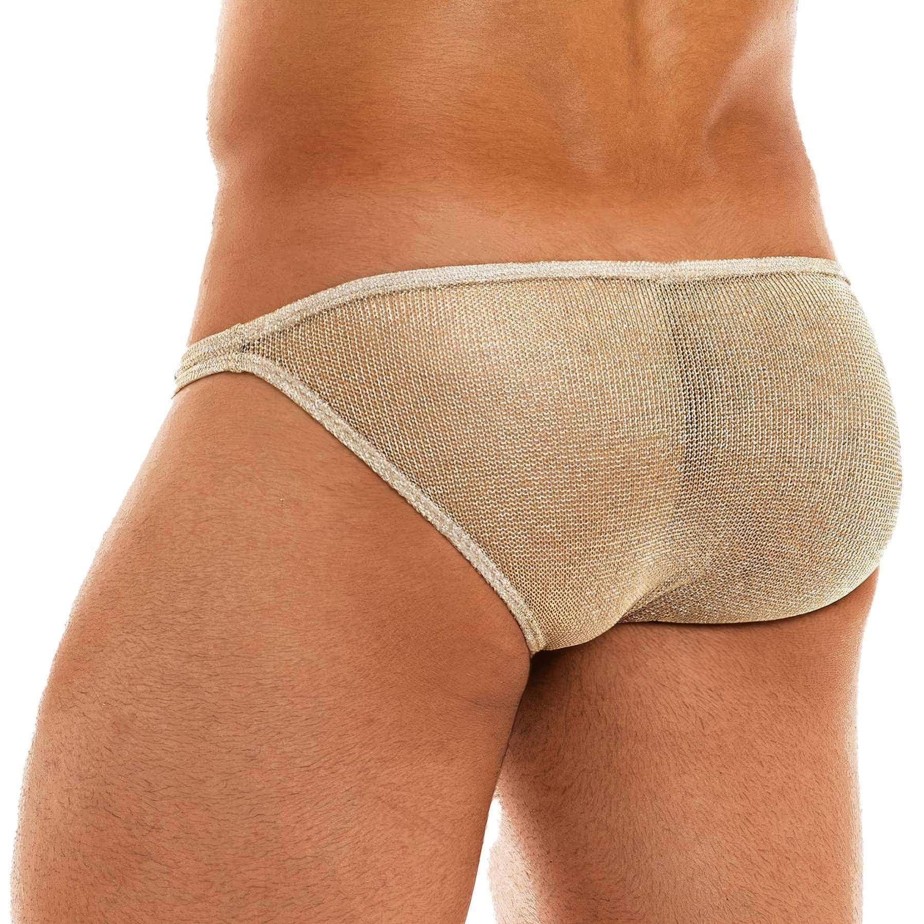 Modus Vivendi Armor Low Cut Brief Glittering Men's Underwear - Picture 4 of 16