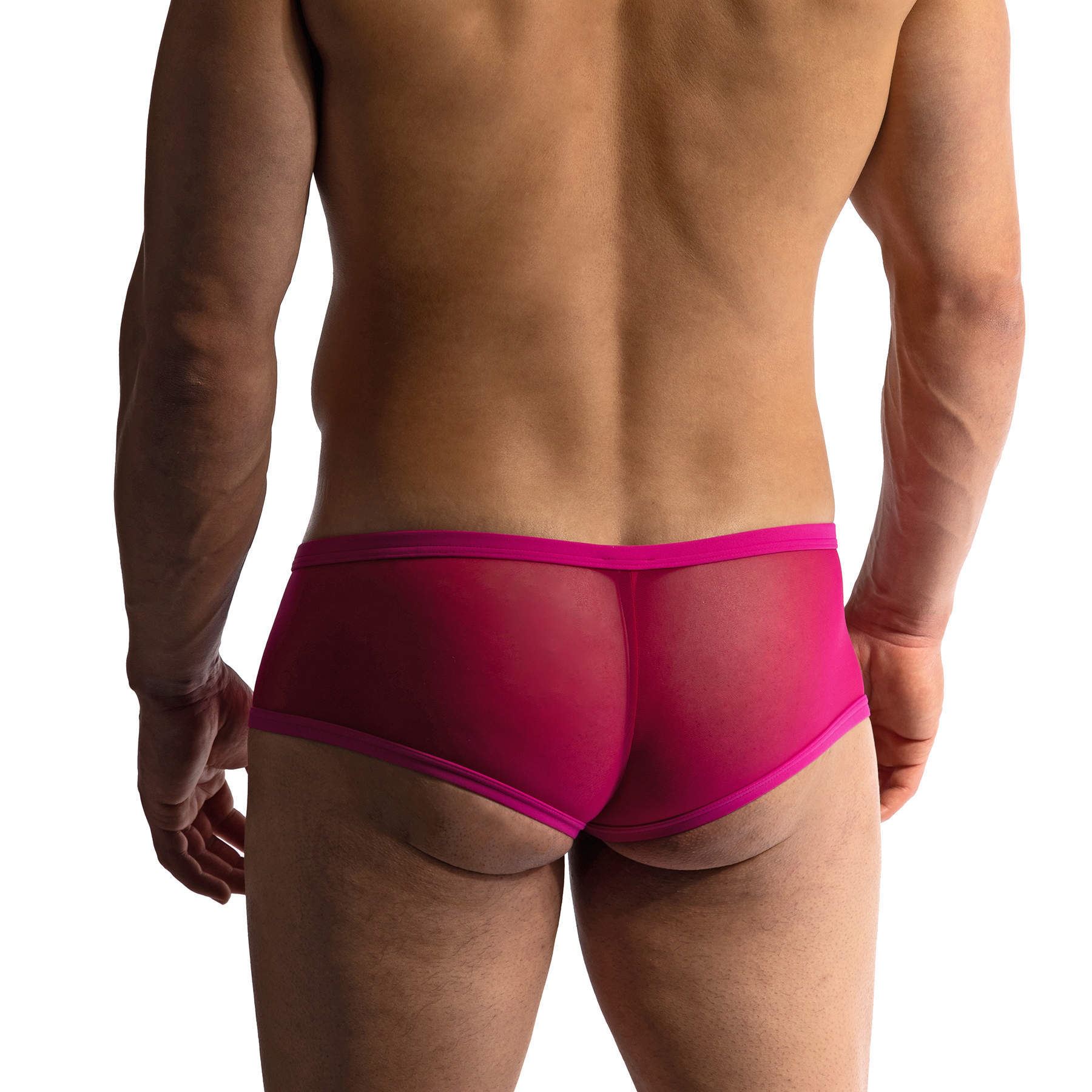 Manstore M2416 Tarzan Hot Pants men underwear hipster transparent mesh cup pouch - Picture 10 of 16