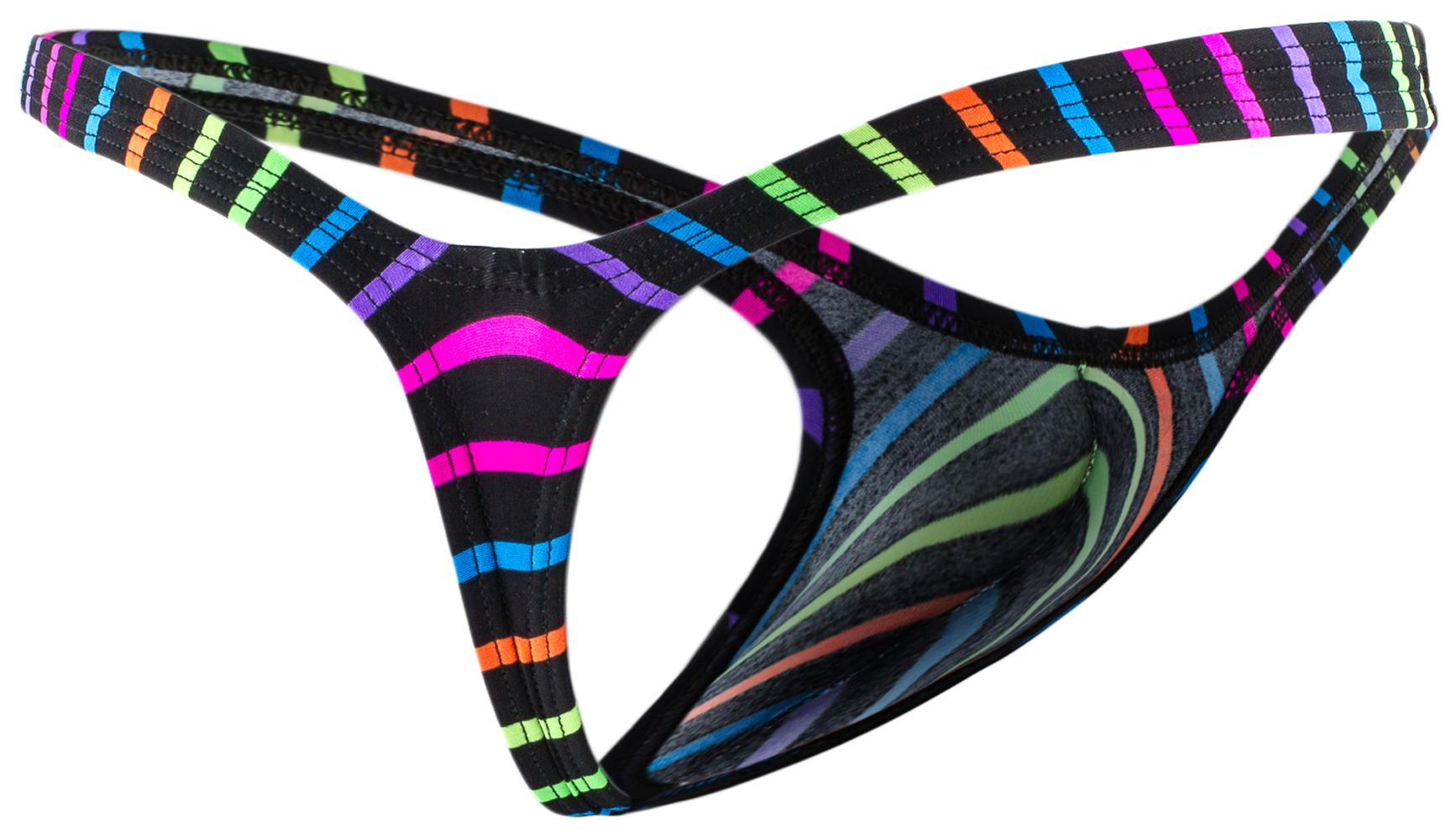 Joe Snyder Candy Stripe Bulge Enhancing Supportive 04 Bikini Brief Slip