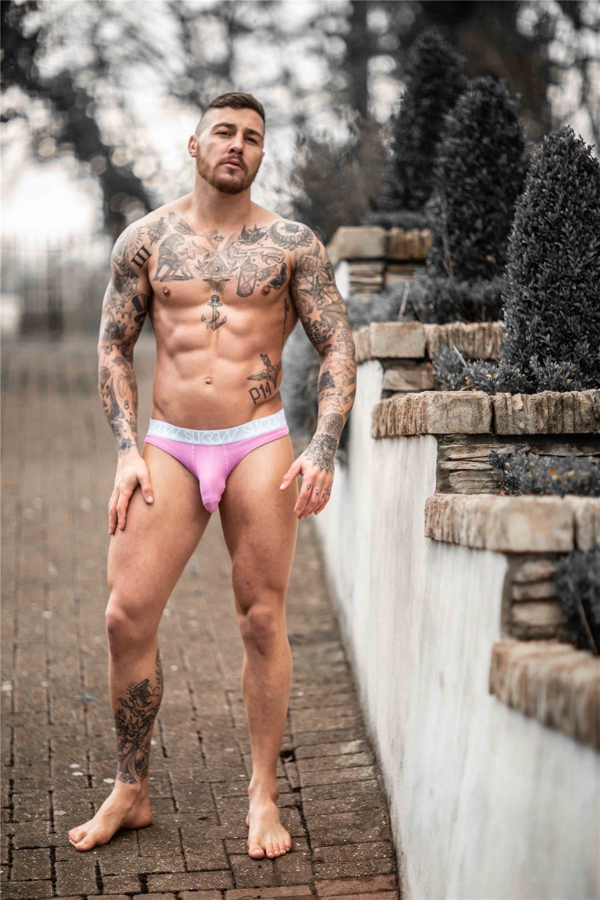 full pouch mens underwear string brief enhancing male slip Sukrew