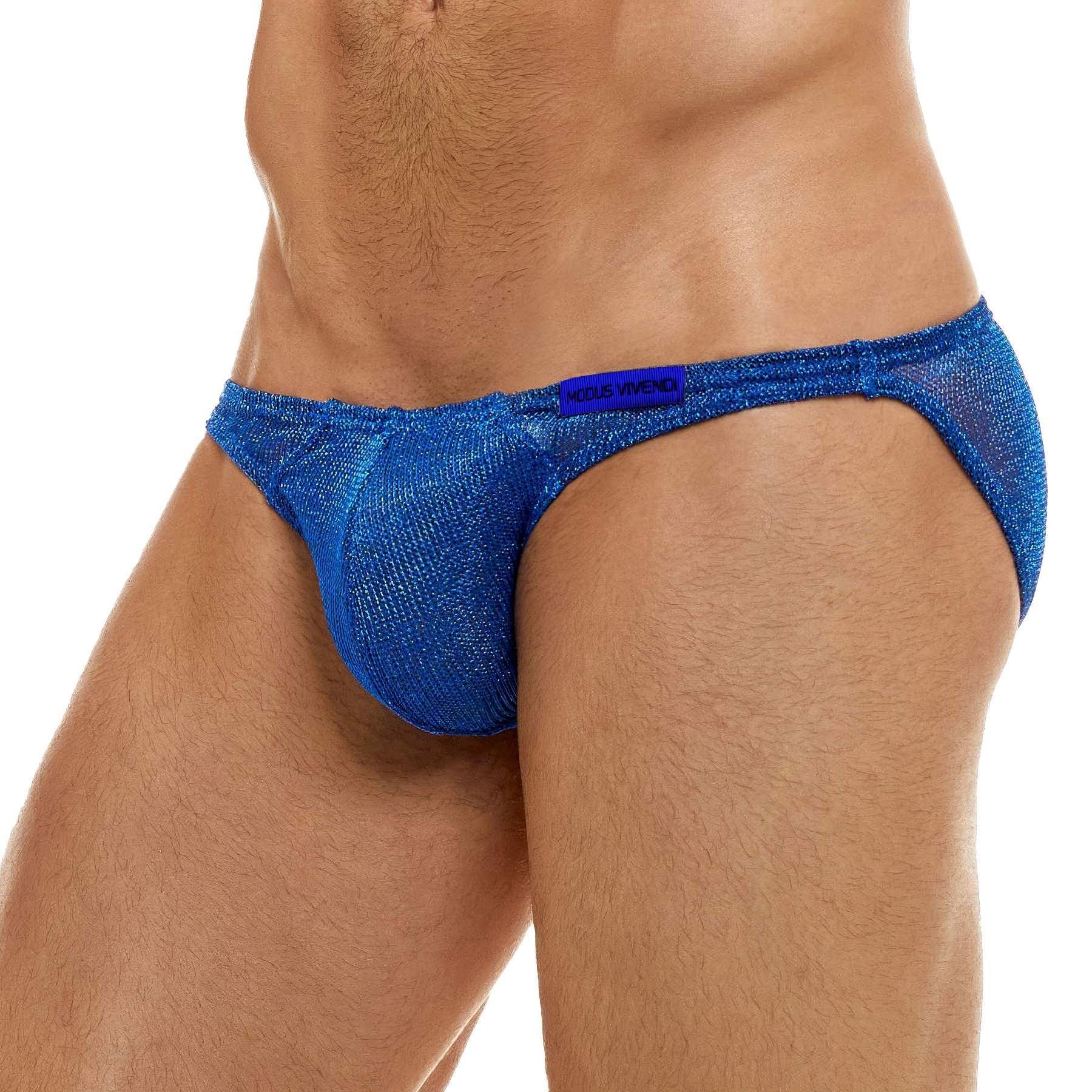 Modus Vivendi Armor Low Cut Brief Glittering Men's Underwear - Picture 12 of 16