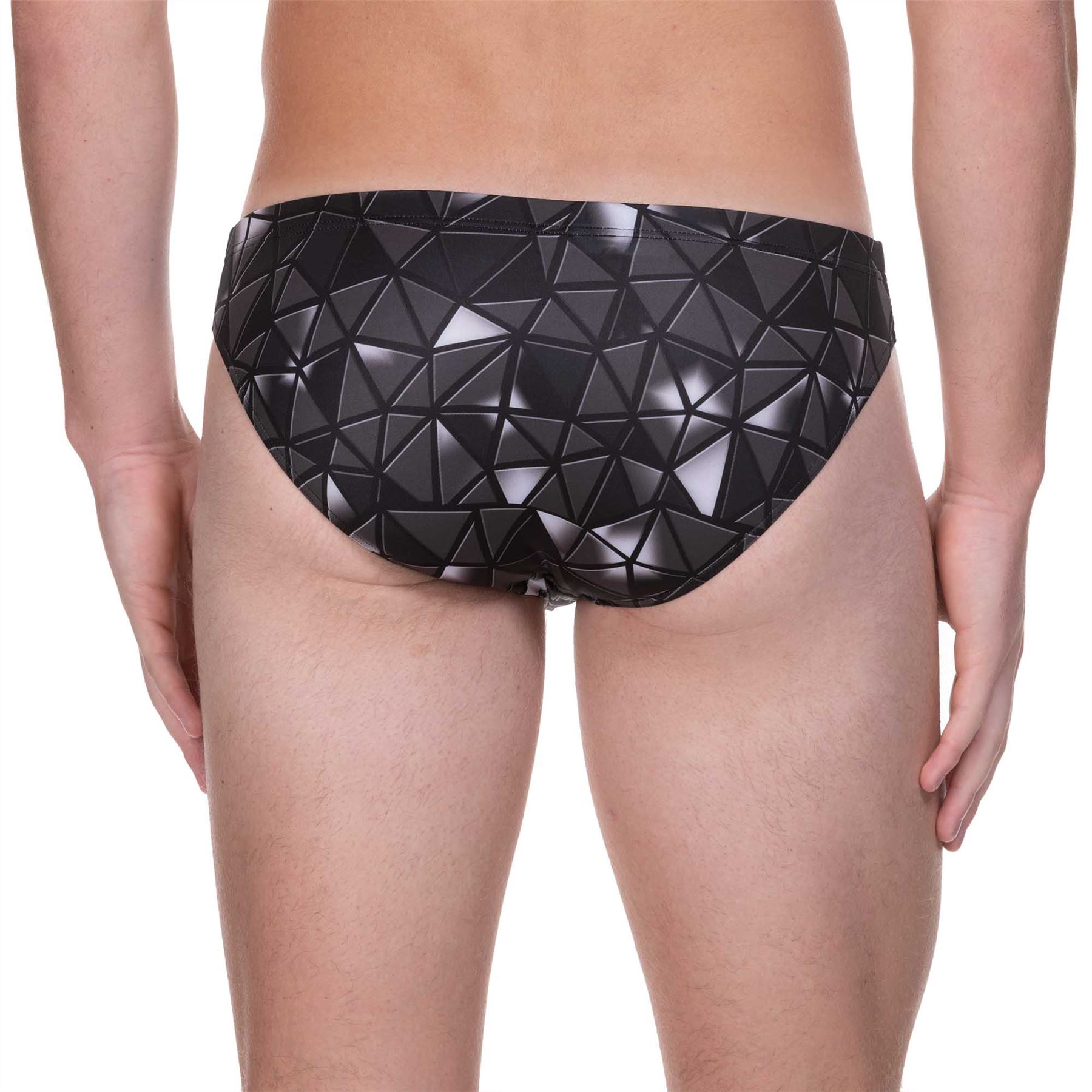 Bruno Banani vetri rotti Stringa MEN/'S Underwear Perizoma maschile Slip Nero Grigio