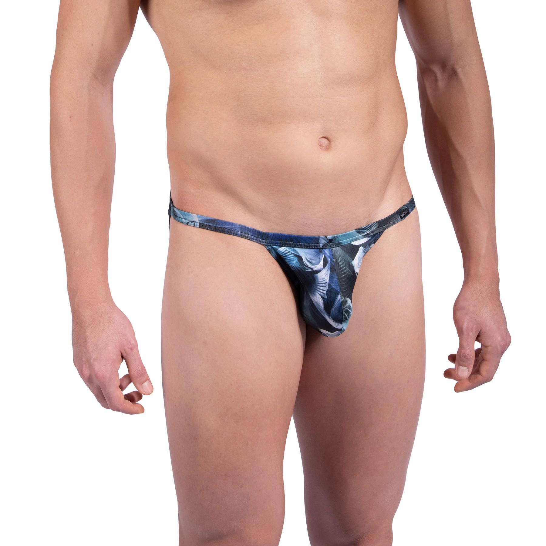 Olaf Benz men's underwear tanga brief slip low rise open sides silky RED 2310 - Picture 4 of 5