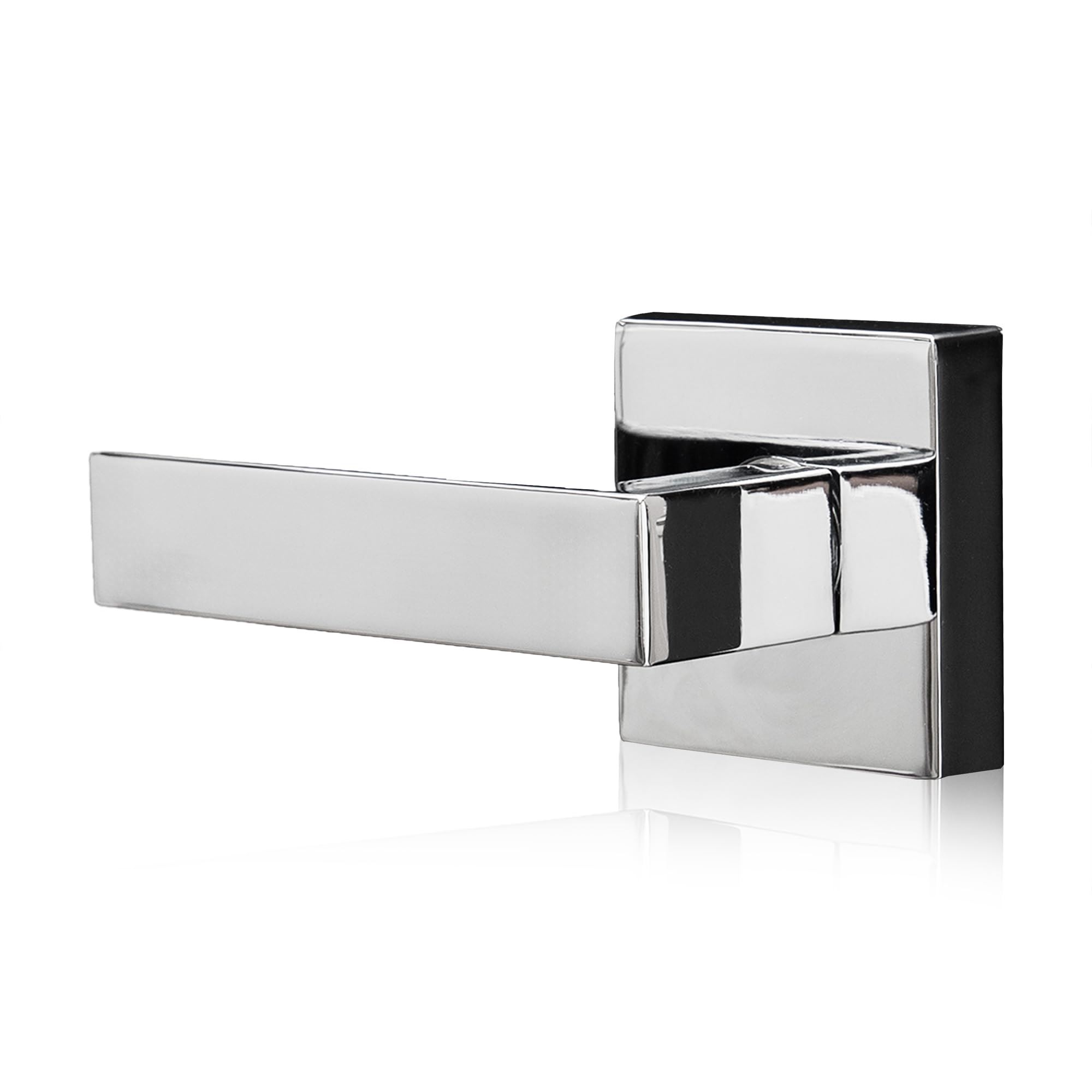 XFORT Quad Passage Handle Set, Sqaure Door Handle for Internal Wooden Door, Pair - Picture 14 of 23