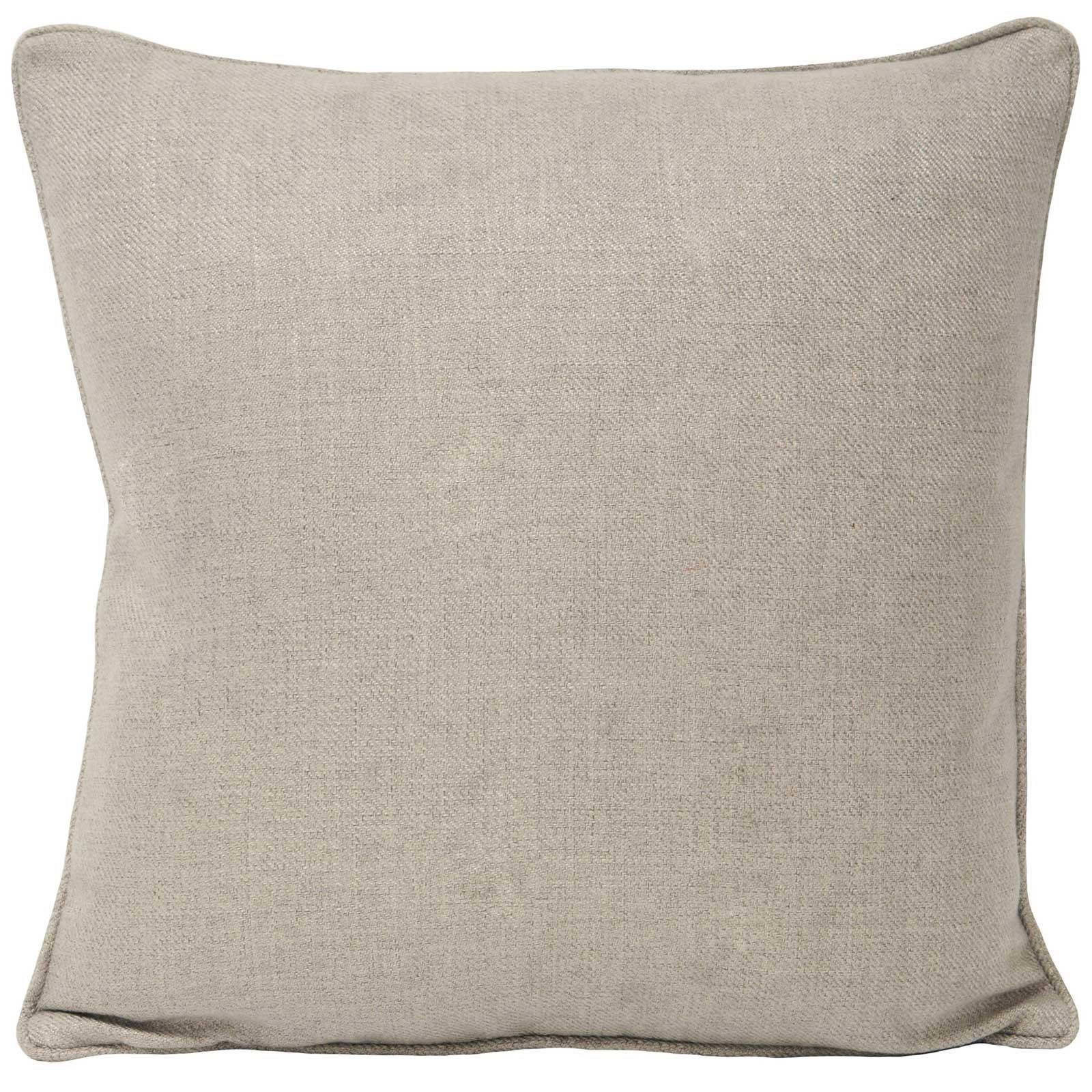 Plain Cushion Covers Atlantic Woven Twill Sofa Cushions Cover 22" x 22