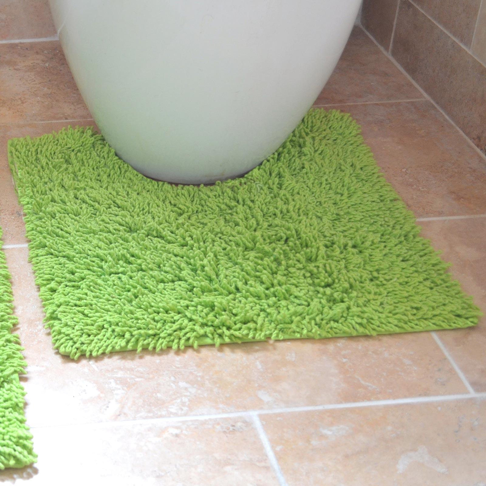 2 Piece Bath Mat Pedestal Set Tumble Twist 100 Cotton Bath Toilet