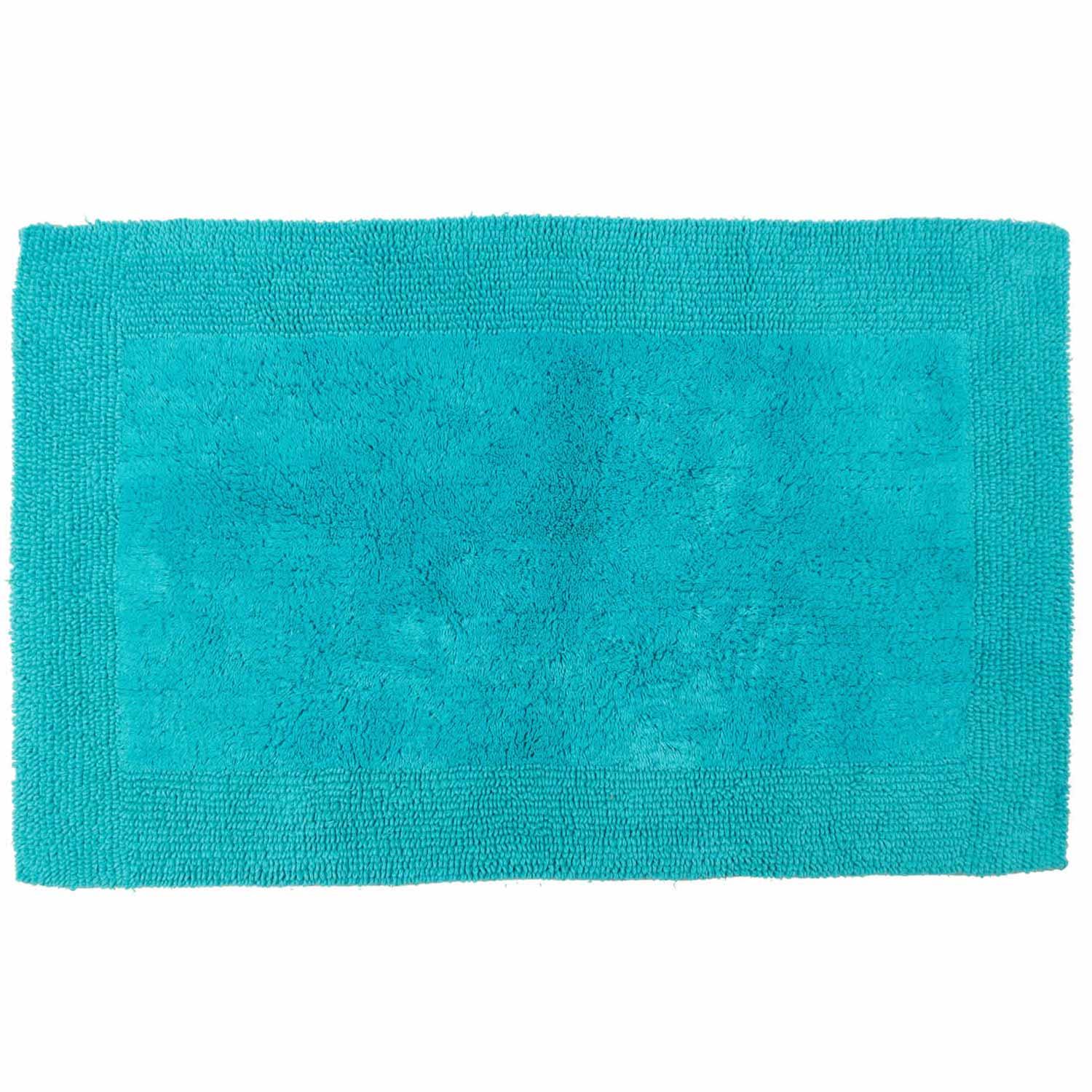 Luxury Bath Mat Rugs 100 Cotton Reversible 2200gsm Large Bathroom