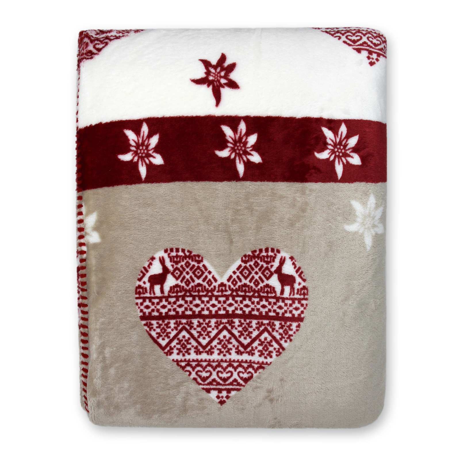 Christmas Throws Super Soft Sherpa Fleece Sofa Bed Throw Blankets 130cm