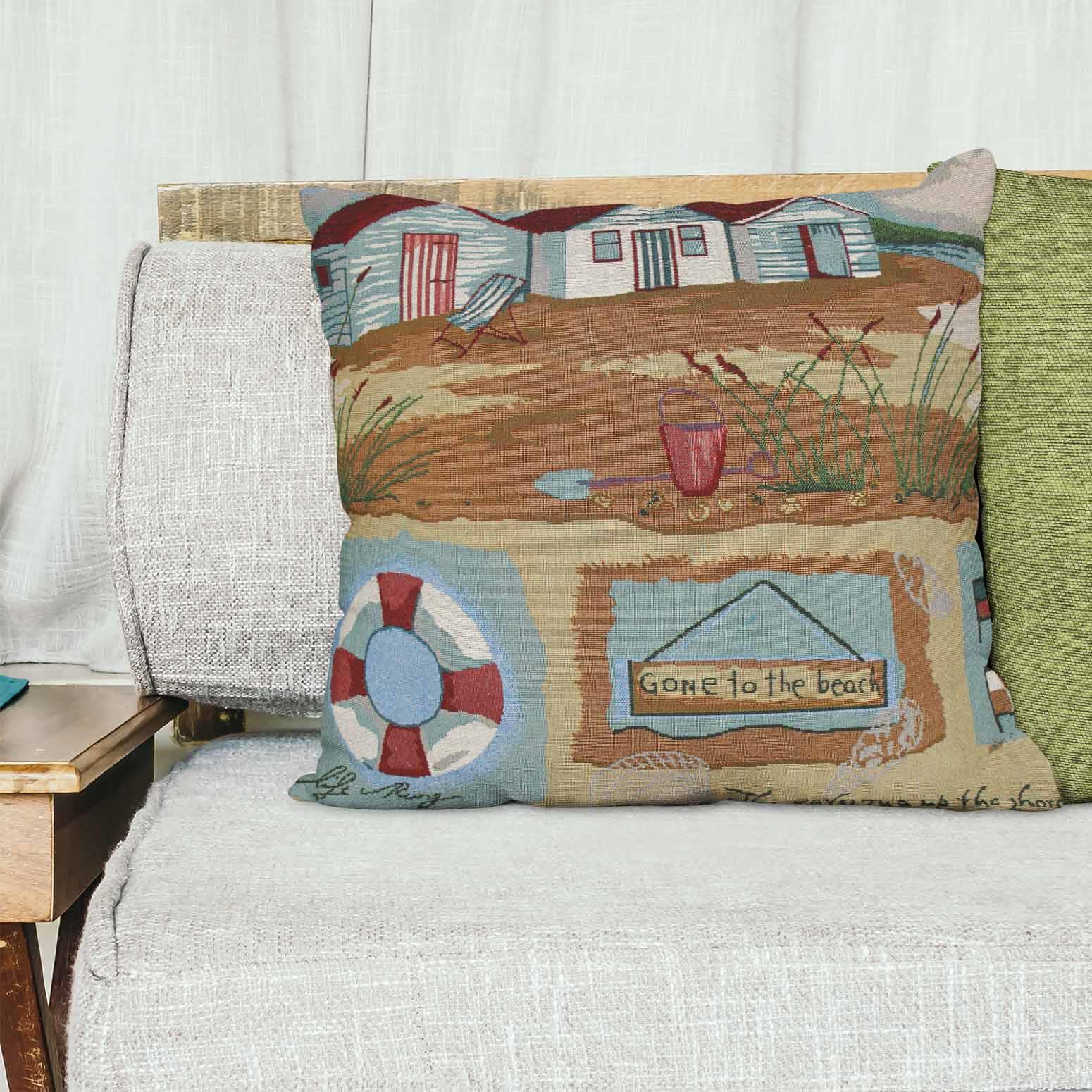 Tapestry Cushion Covers Seaside Beach Nautical Modern Throw Cushions 18