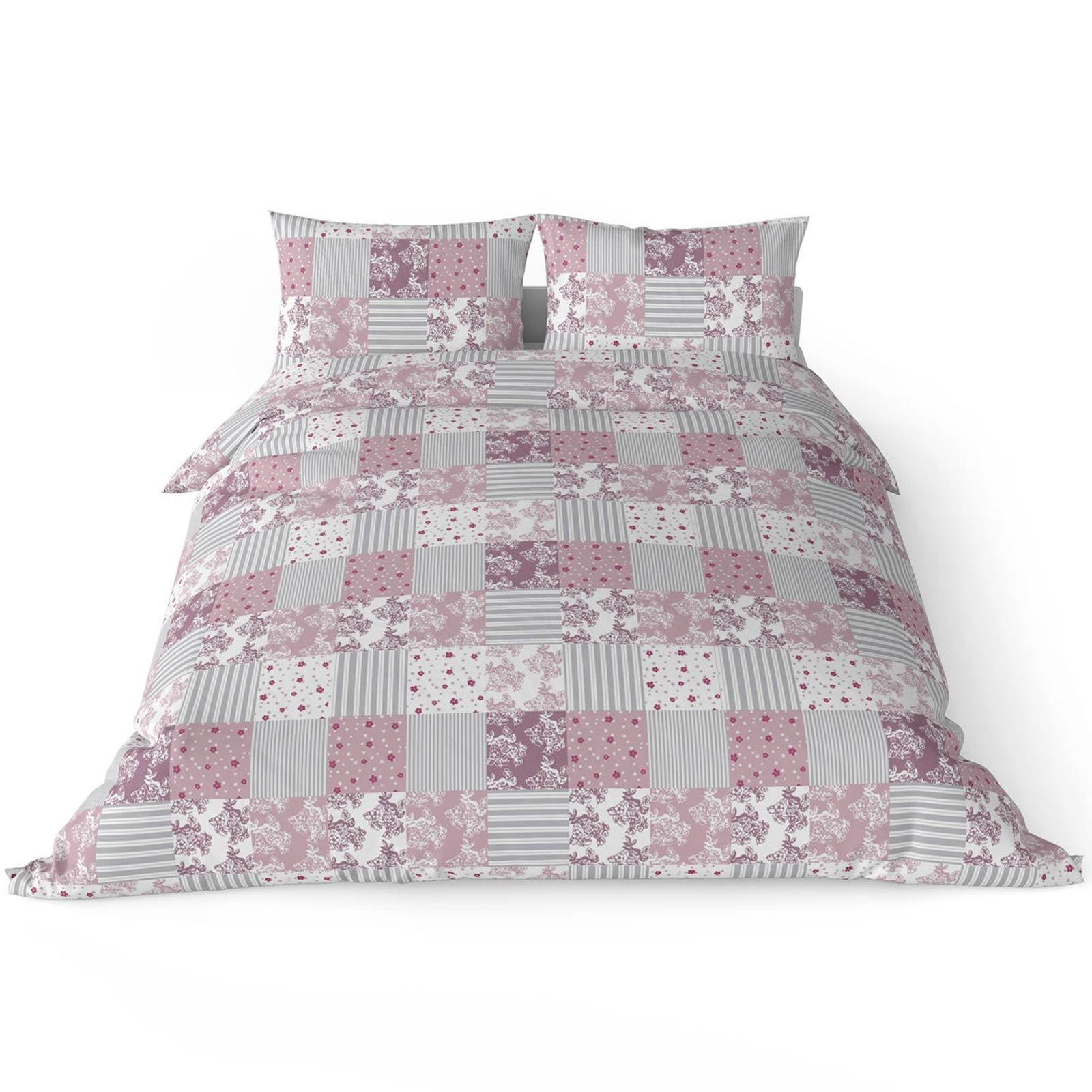 Heather Heather Heather copripiumini LILLA Stampato Cotone Quilt Set Set di biancheria da letto copertura 3edc0c Heather Heather Heather copripiumini LILLA Stampato Cotone Quilt Set Set di biancheria da letto copertura 3edc0c