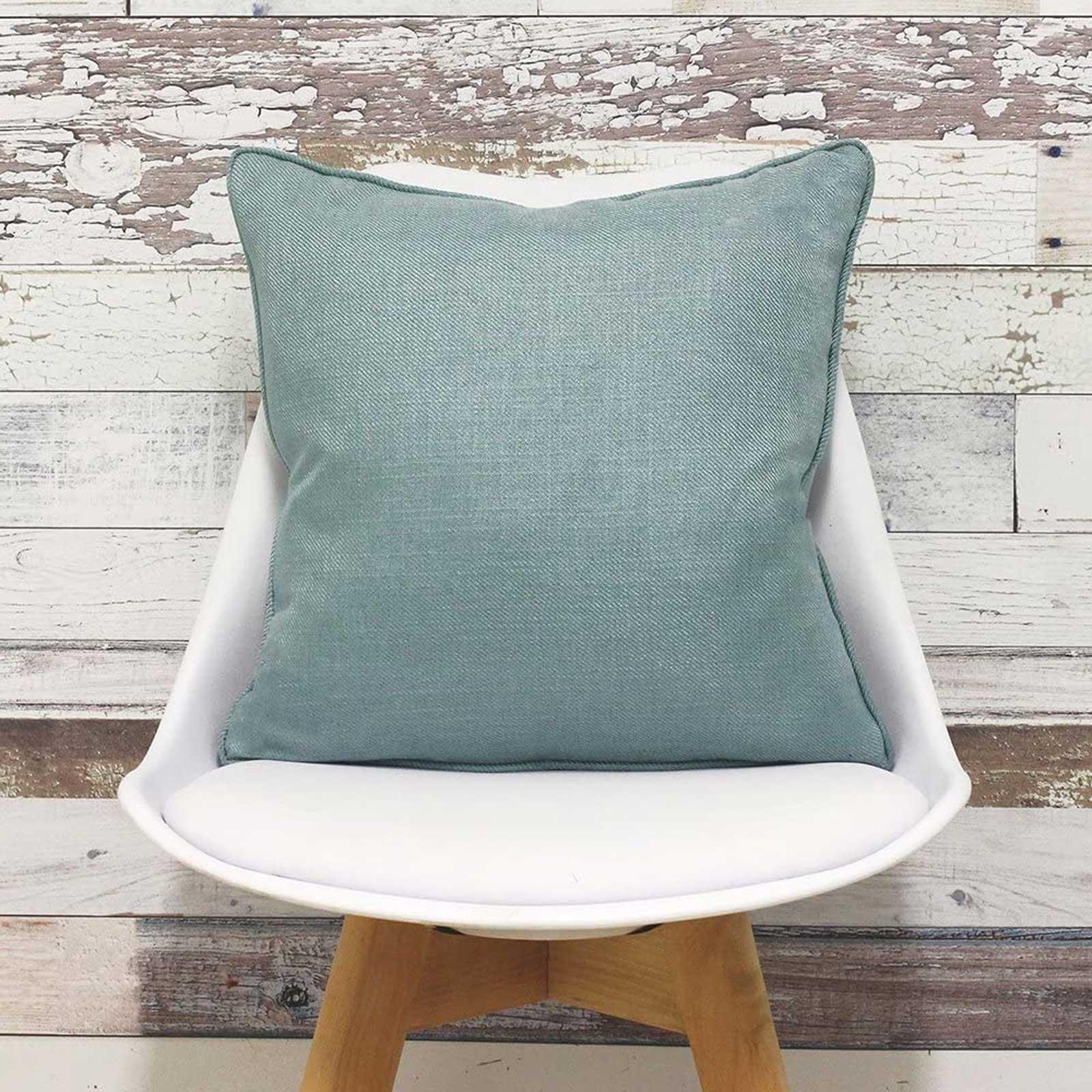 Plain Cushion Covers Atlantic Woven Twill Sofa Cushions Cover 22" x 22