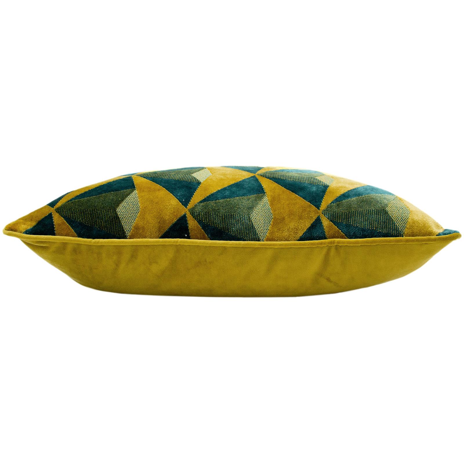 Geometric Cushion Covers Leveque Deco Velvet Cushions Cover 20" x 20