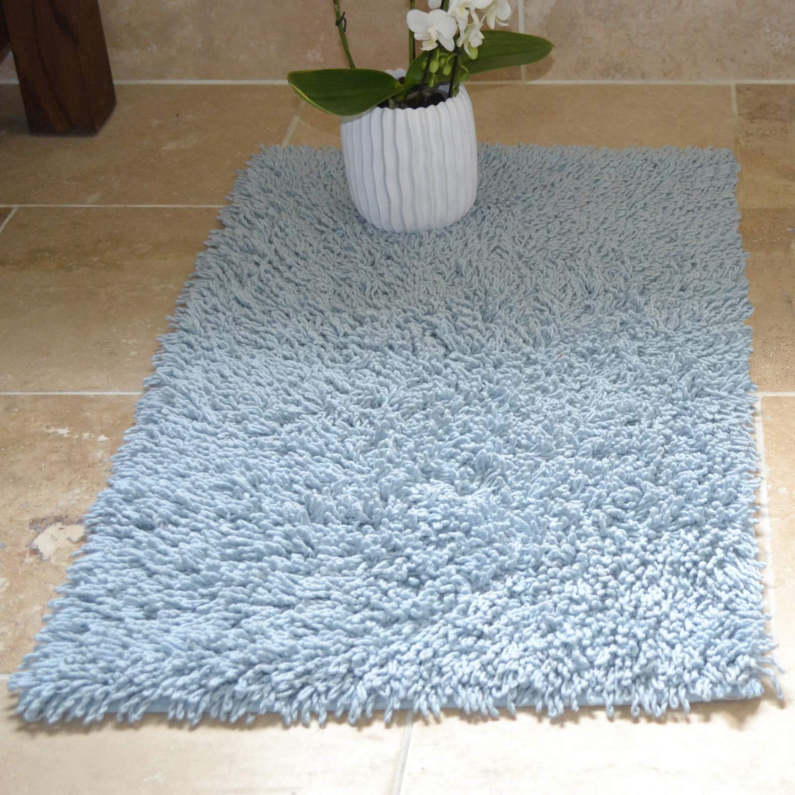 2 Piece Bath Mat Pedestal Set Tumble Twist 100 Cotton Bath Toilet