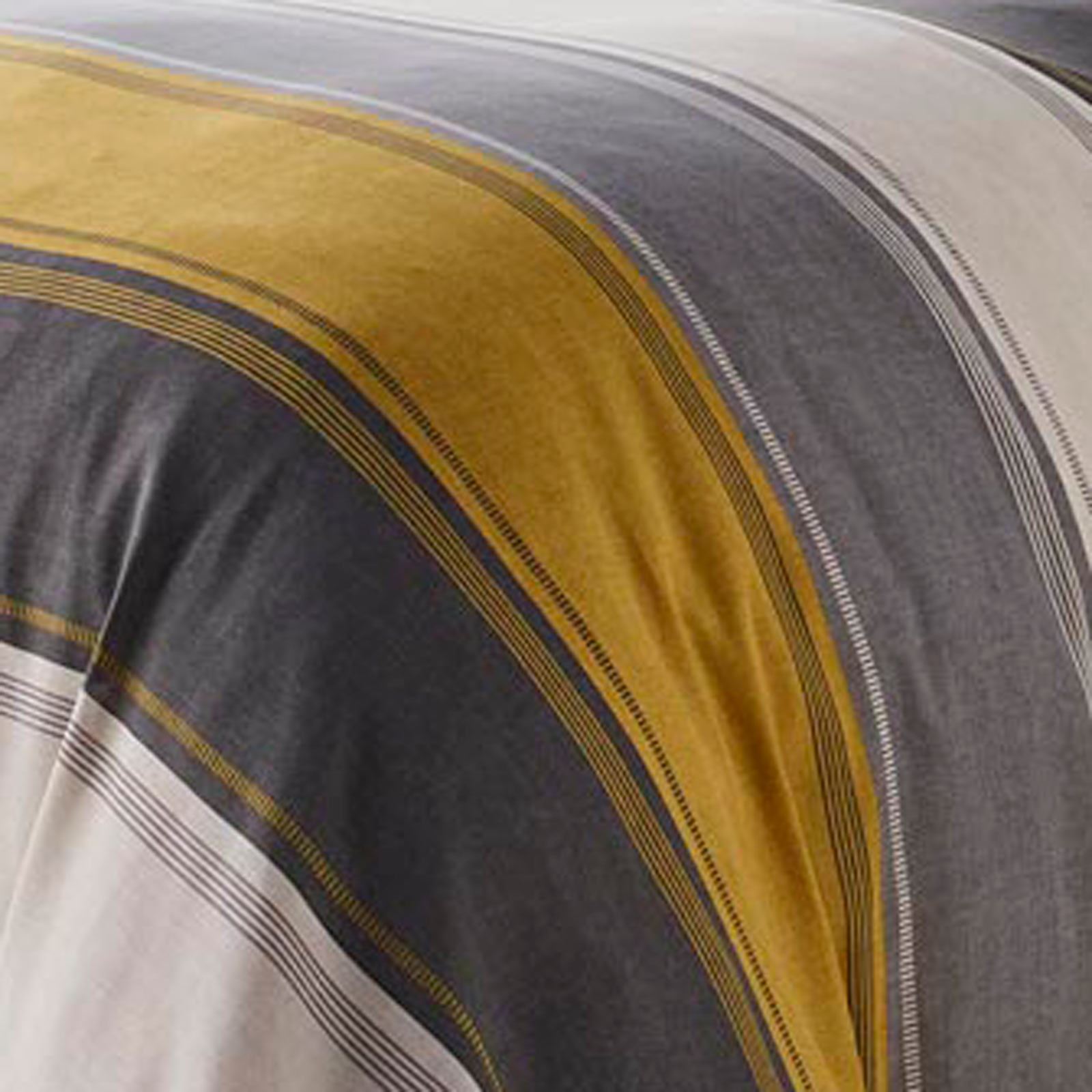 Ochre Duvet Cover Yellow Mustard Printed Quilt Set Bedding Covers Sets