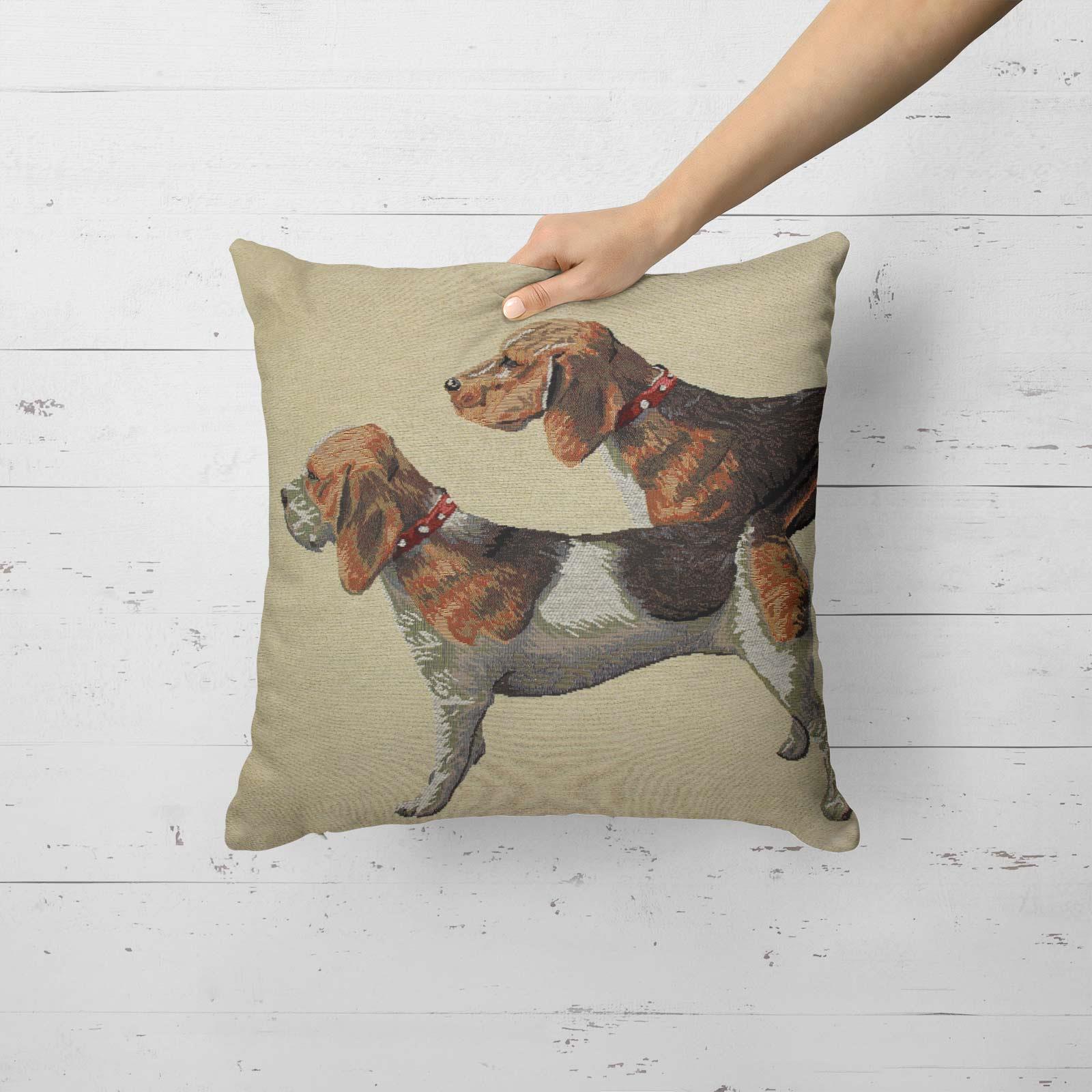 Cats & Dogs Cushion Covers Tapestry Cute Vintage 18" 45cm Filled