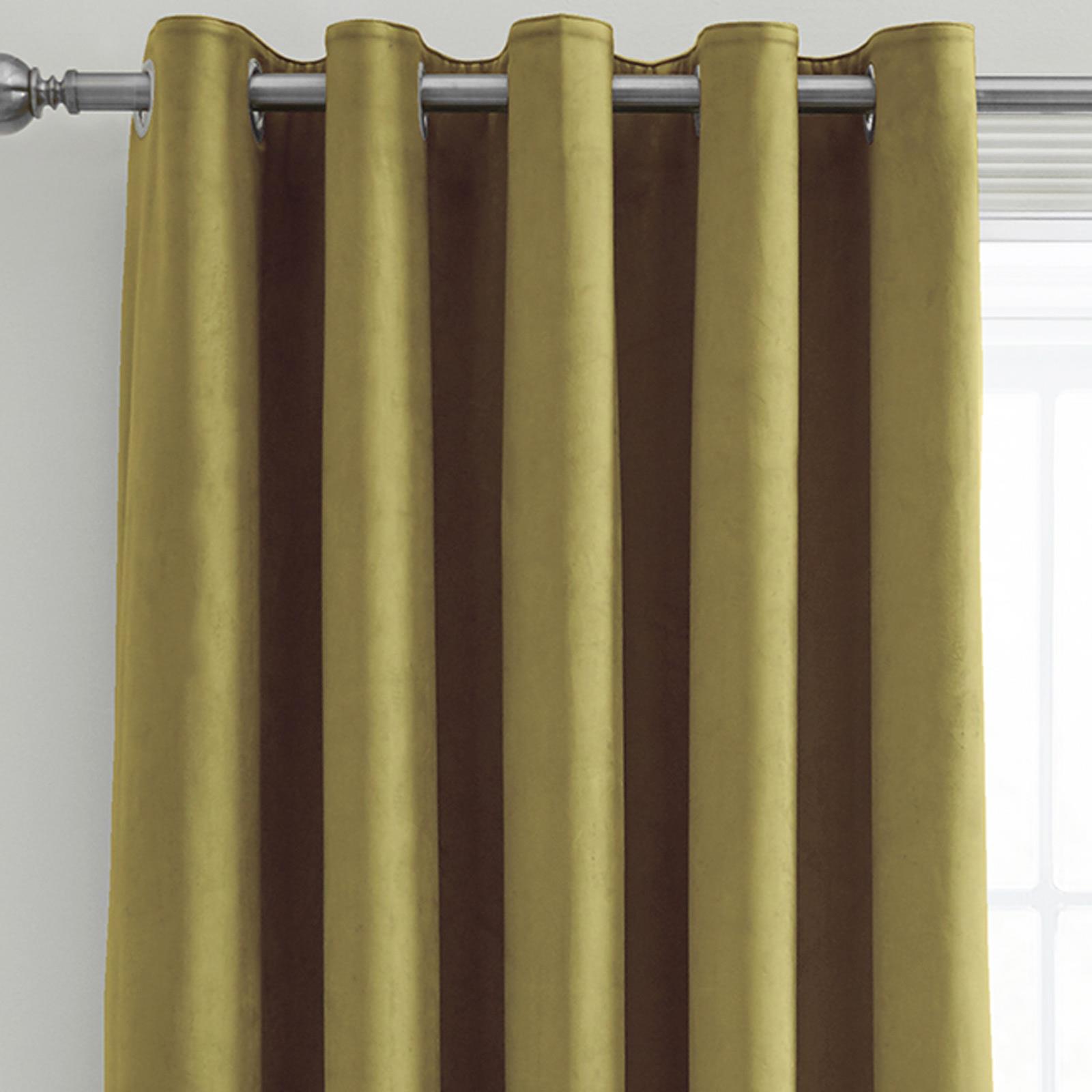 Blackout Eyelet Curtains Montrose Velvet Curtain Pairs Laurence Llewelyn-Bowen Świetna wartość, prawdziwa gwarancja