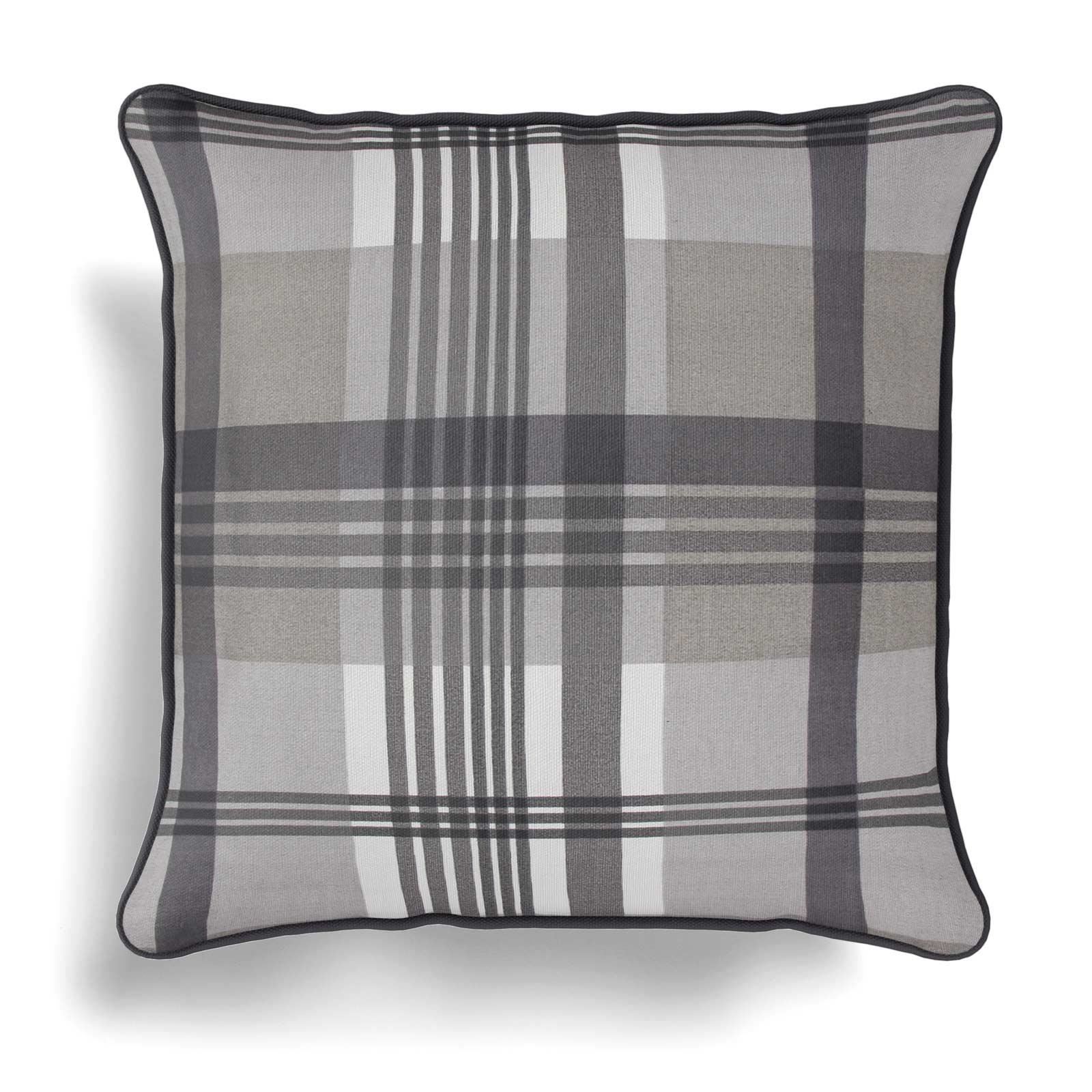 Grey Cushion Covers Charcoal Silver Sofa Throw Cushion Cover 18" x 18