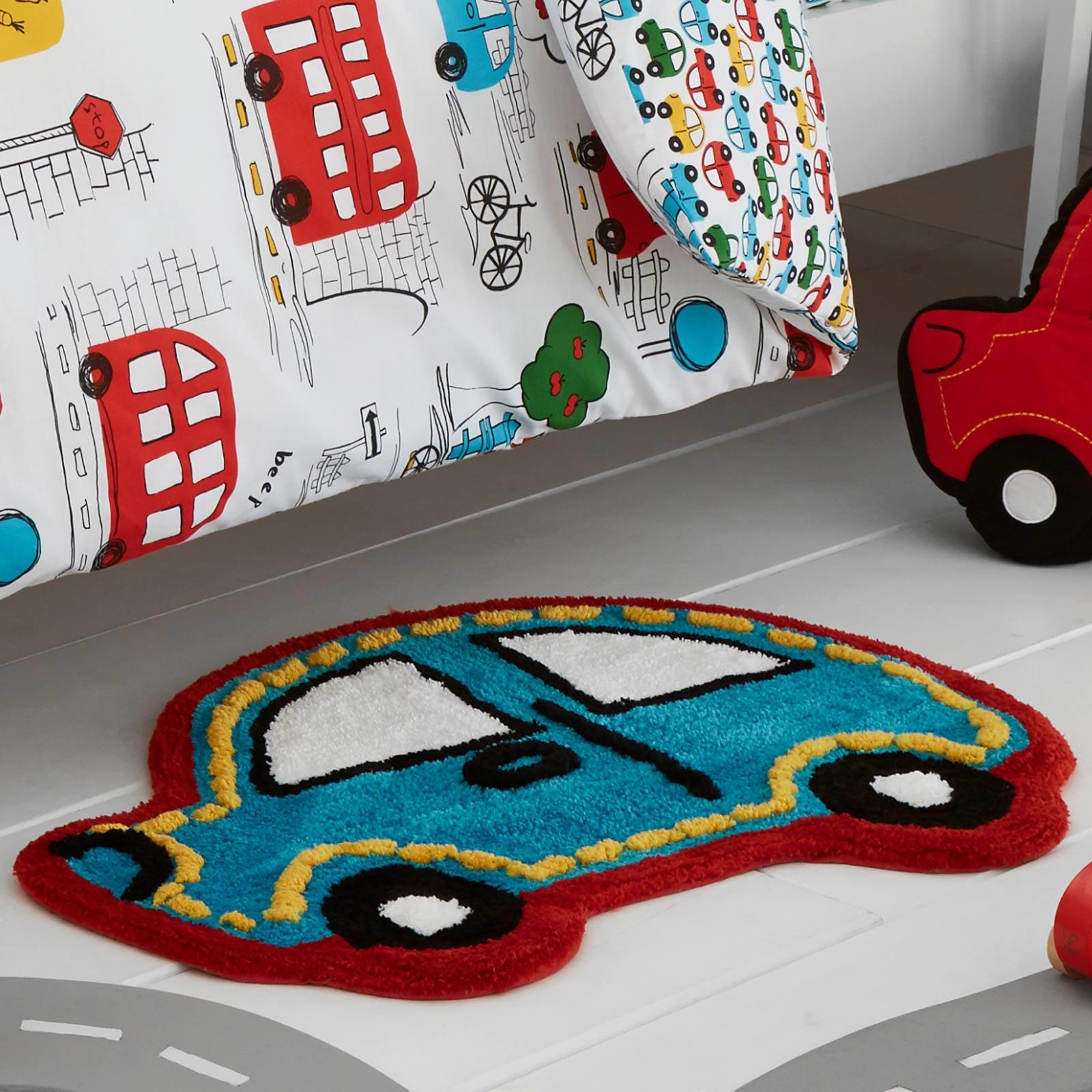 Catherine Lansfield Transport Bright Duvet Covers Cars Kids Quilt Bedding Sets